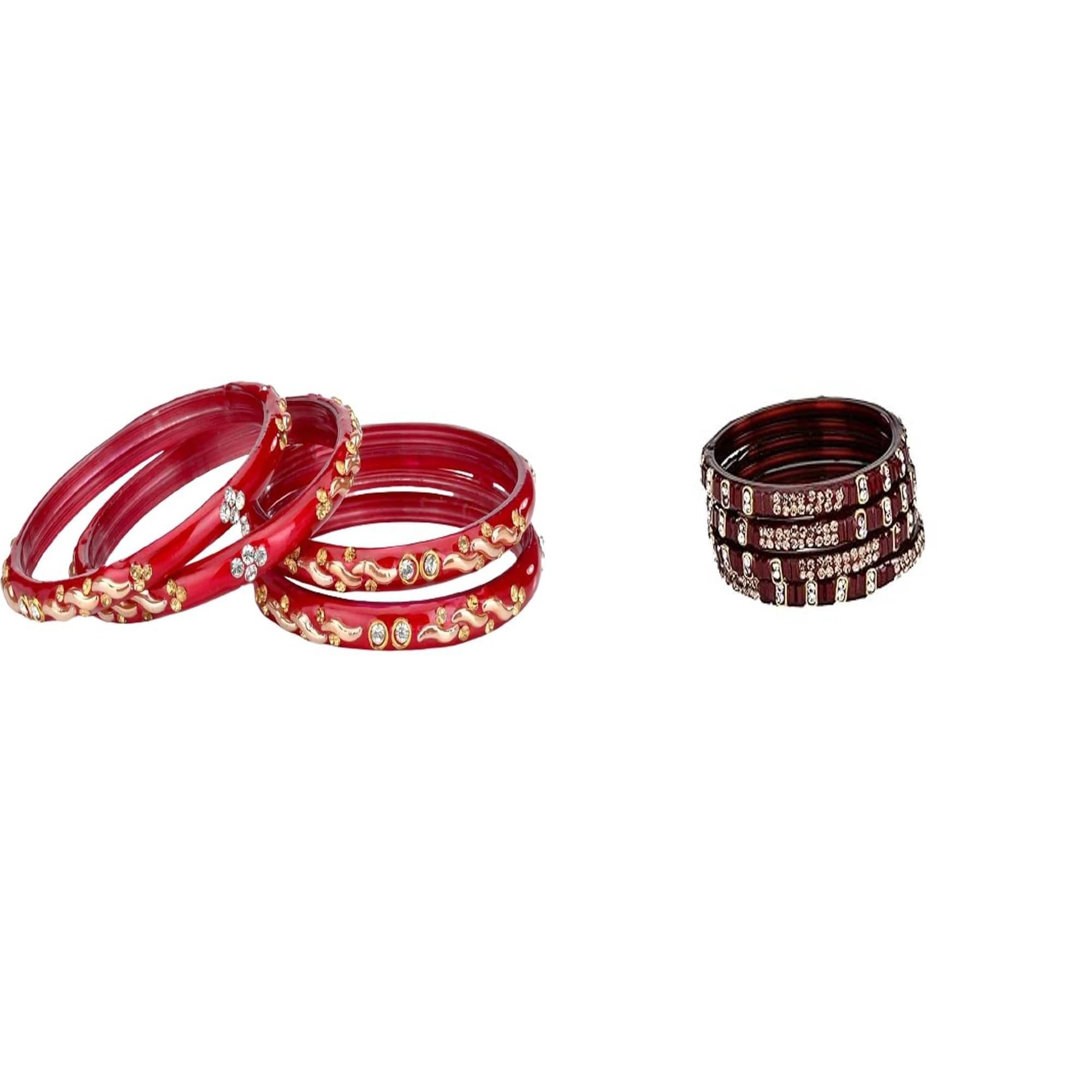 Somil Multicolor Bangle Set ( Pack of 2 ) Somil Multicolor Bangle Set ( Pack of 2 )