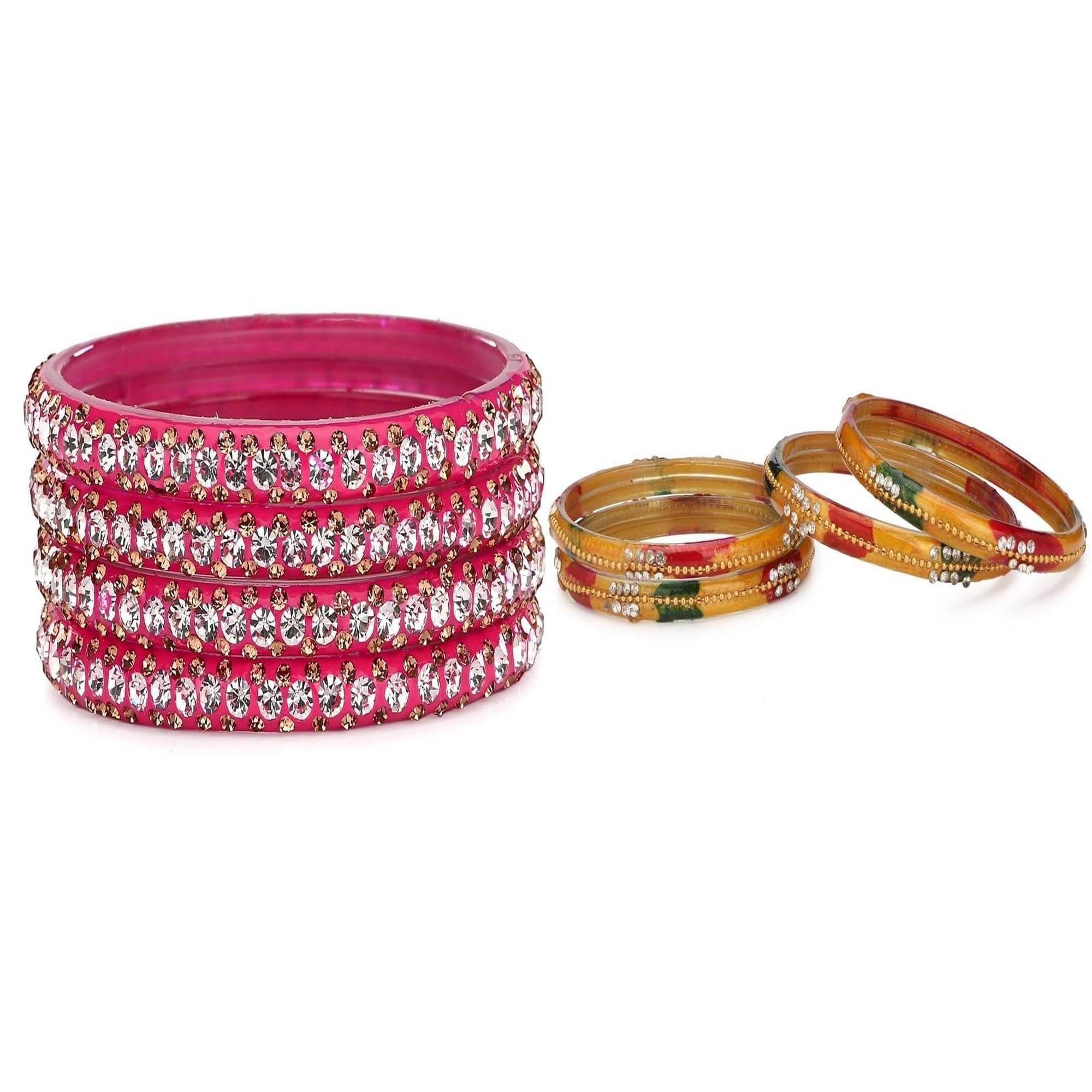 Somil Multicolor Bangle Set ( Pack of 2 ) Somil Multicolor Bangle Set ( Pack of 2 )