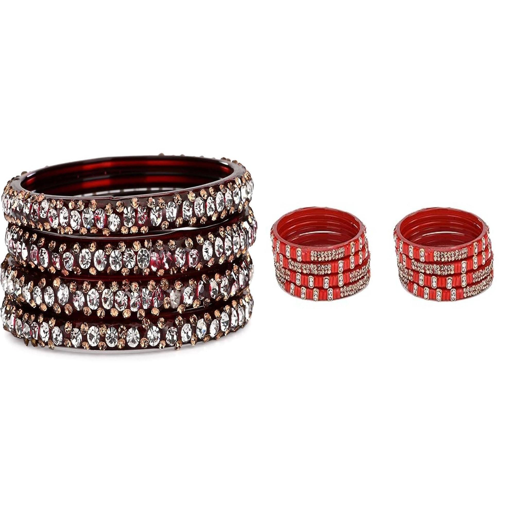 Somil Multicolor Bangle Set ( Pack of 2 )     			Somil Multicolor Bangle Set ( Pack of 2 )