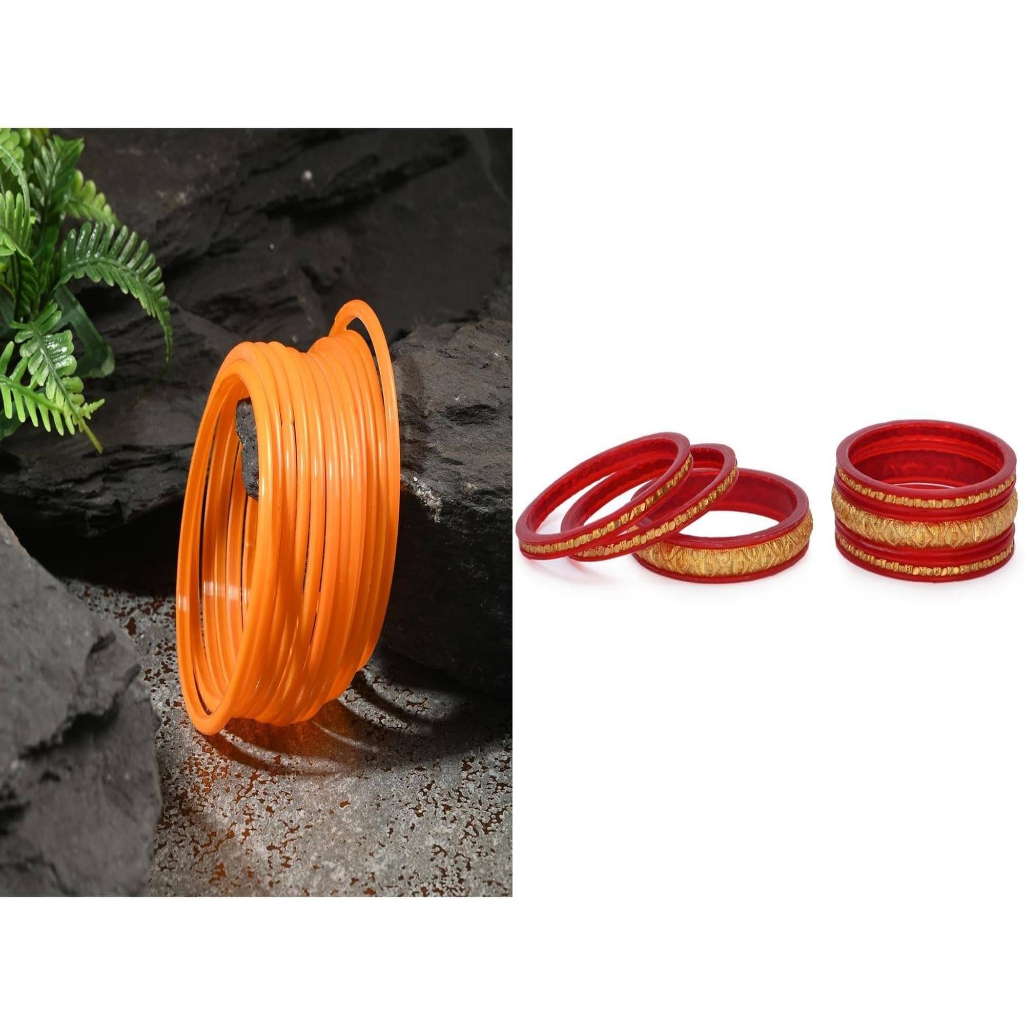 Somil Multicolor Bangle Set ( Pack of 2 ) Somil Multicolor Bangle Set ( Pack of 2 )