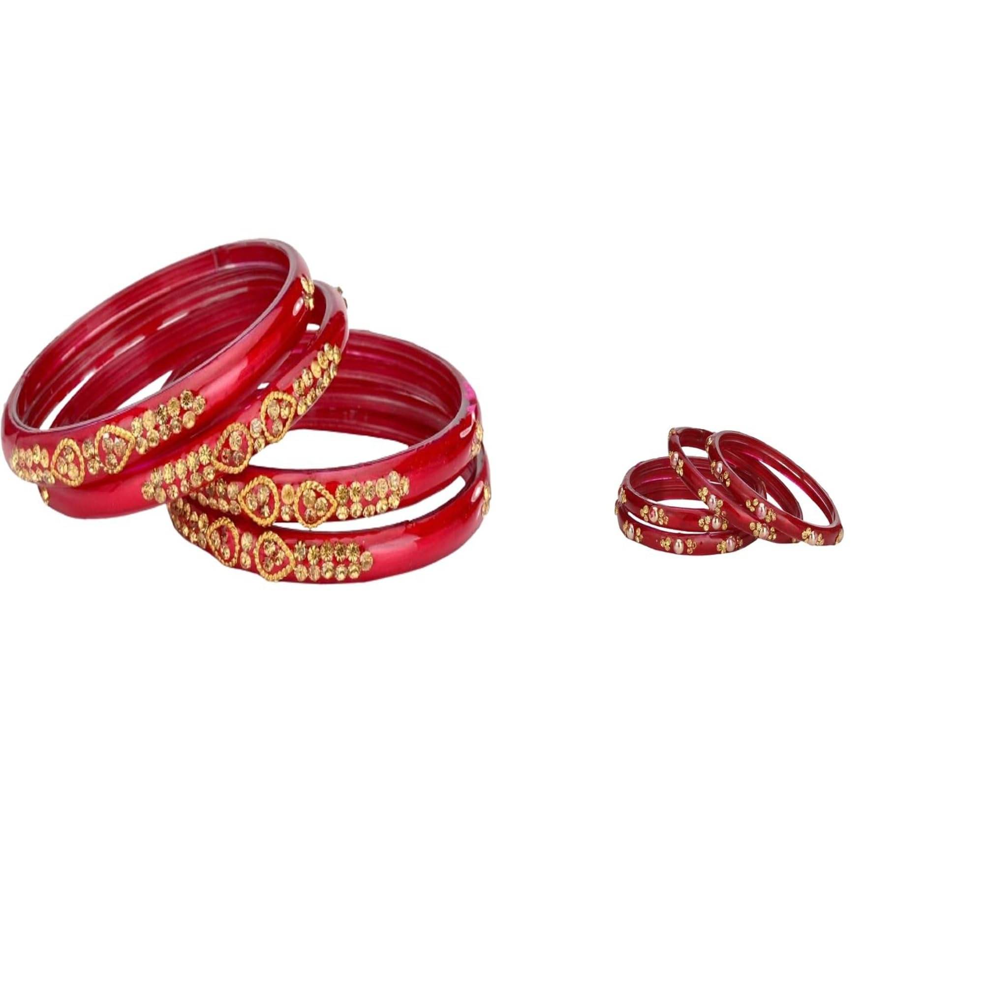 Somil Multicolor Bangle Set ( Pack of 2 ) Somil Multicolor Bangle Set ( Pack of 2 )