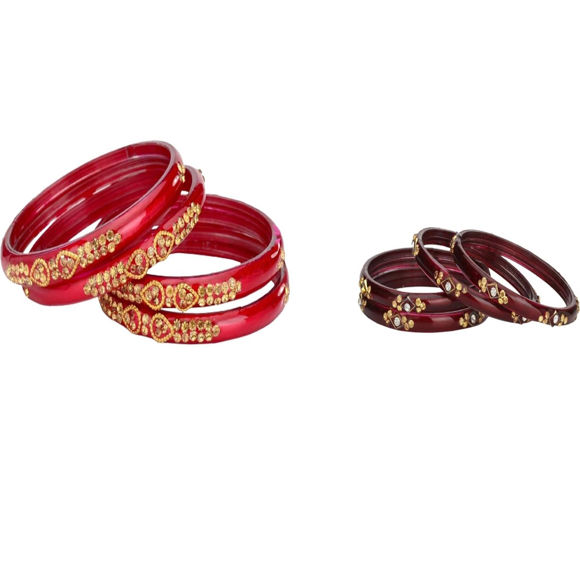 Somil Multicolor Bangle Set ( Pack of 2 ) Somil Multicolor Bangle Set ( Pack of 2 )