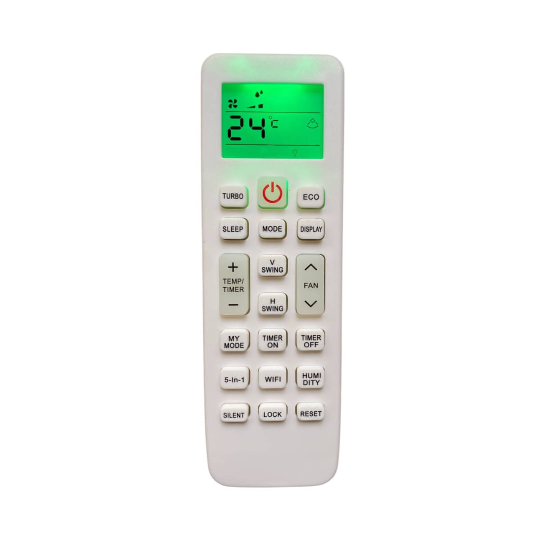     			Upix AC Remote No. 253 (with Backlight), Compatible/Replacement for Lloyd AC Remote Control (Exactly Same Remote Will Only Work)