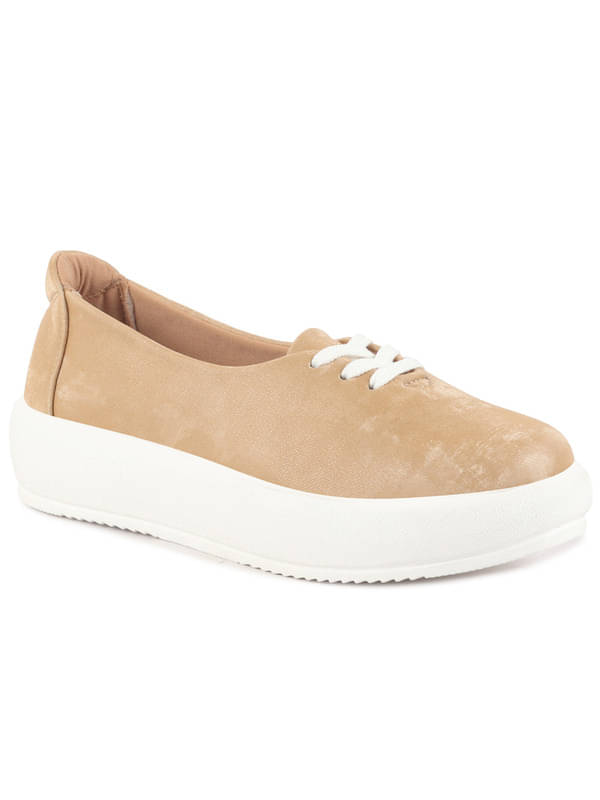     			Fausto Beige Women's Sneakers