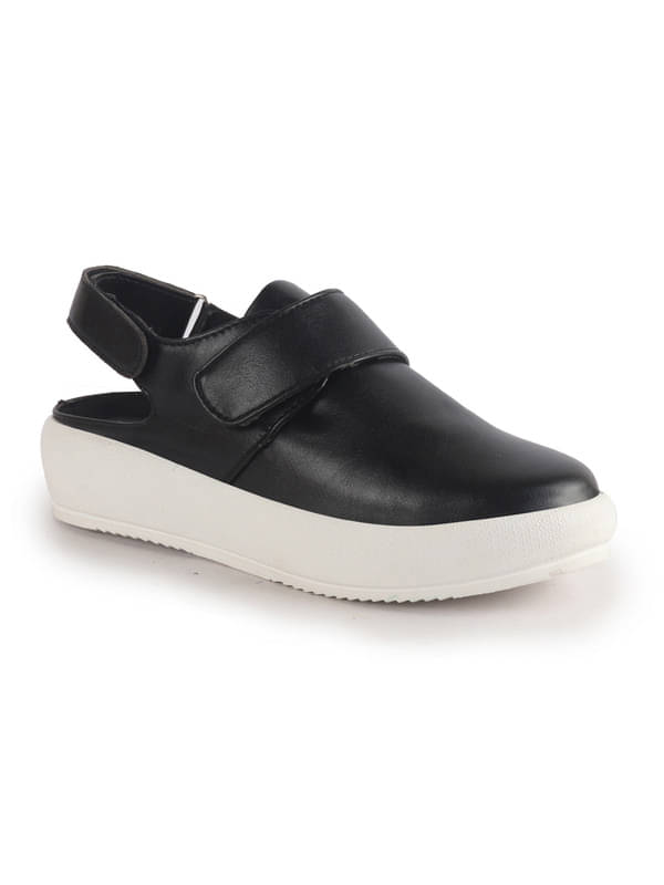     			Fausto Black Women's Mules Shoes