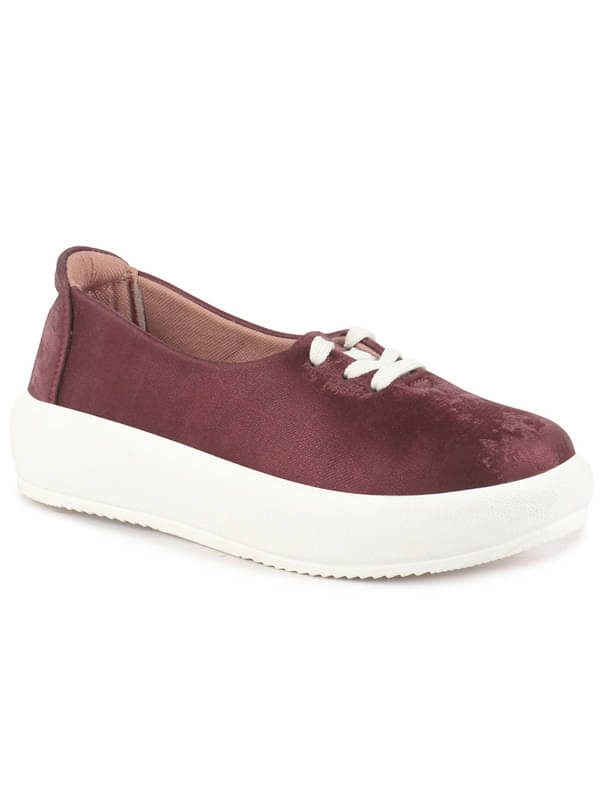     			Fausto Maroon Women's Sneakers