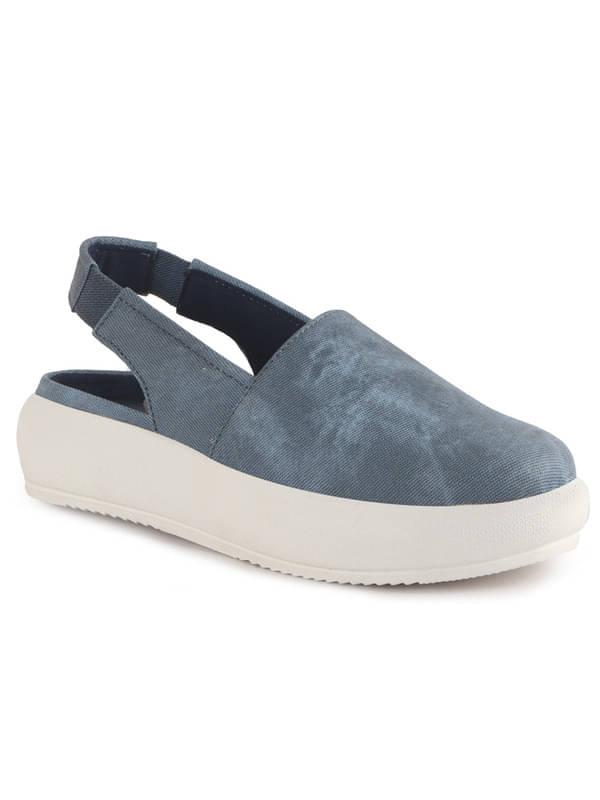     			Fausto Navy Blue Women's Mules Shoes