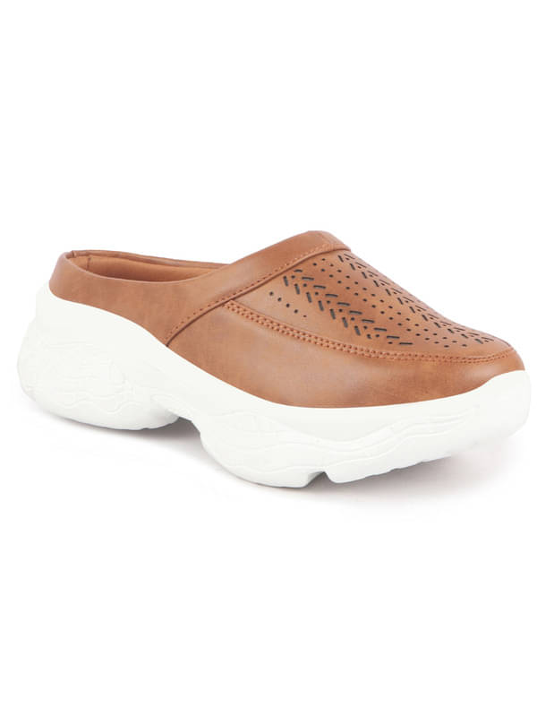    			Fausto Tan Women's Mules Shoes
