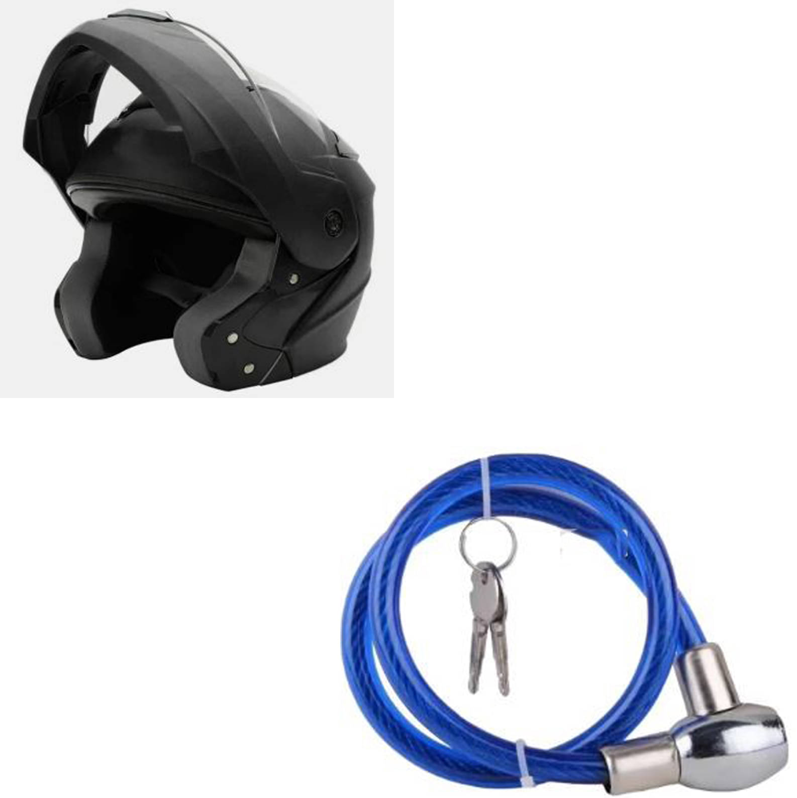     			Multipurpose use for Bike, Cycle Lock, Helmet Lock