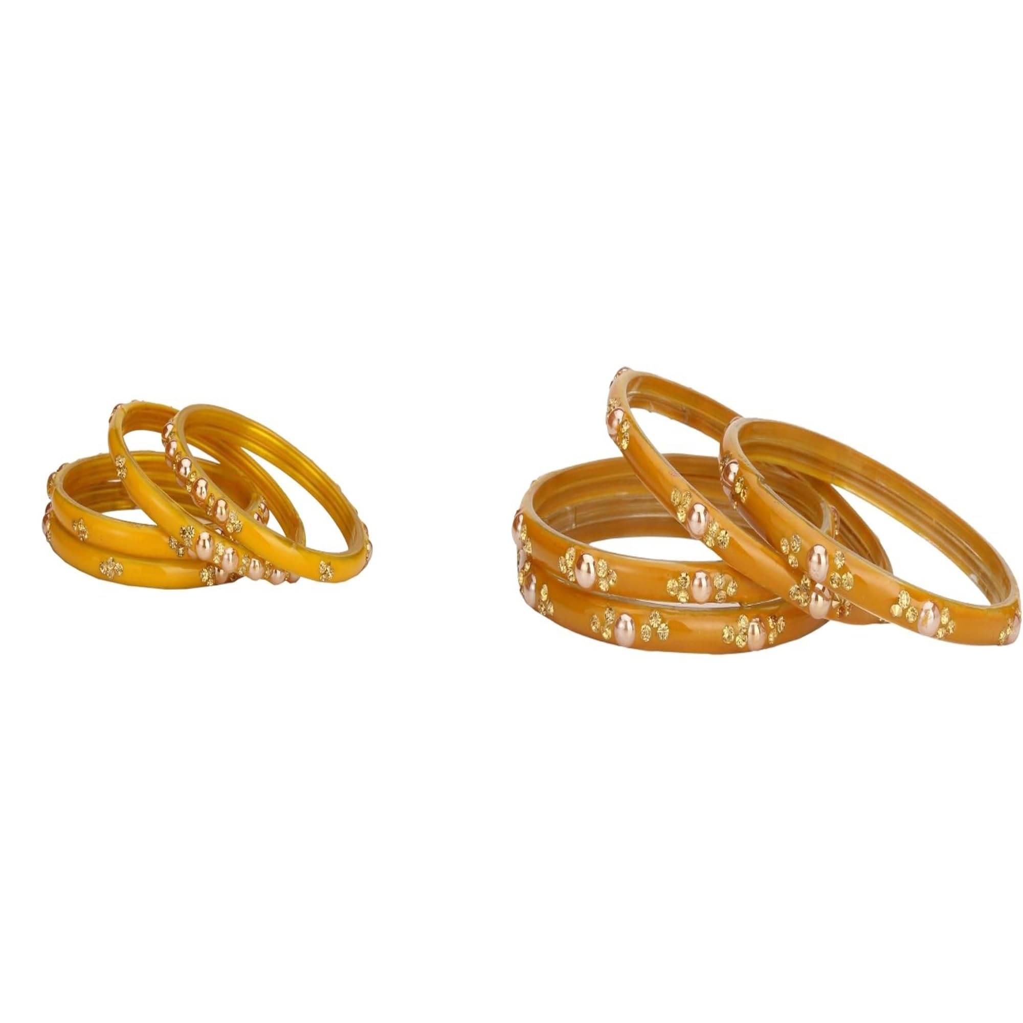     			Somil Multicolor Bangle Set ( Pack of 2 )