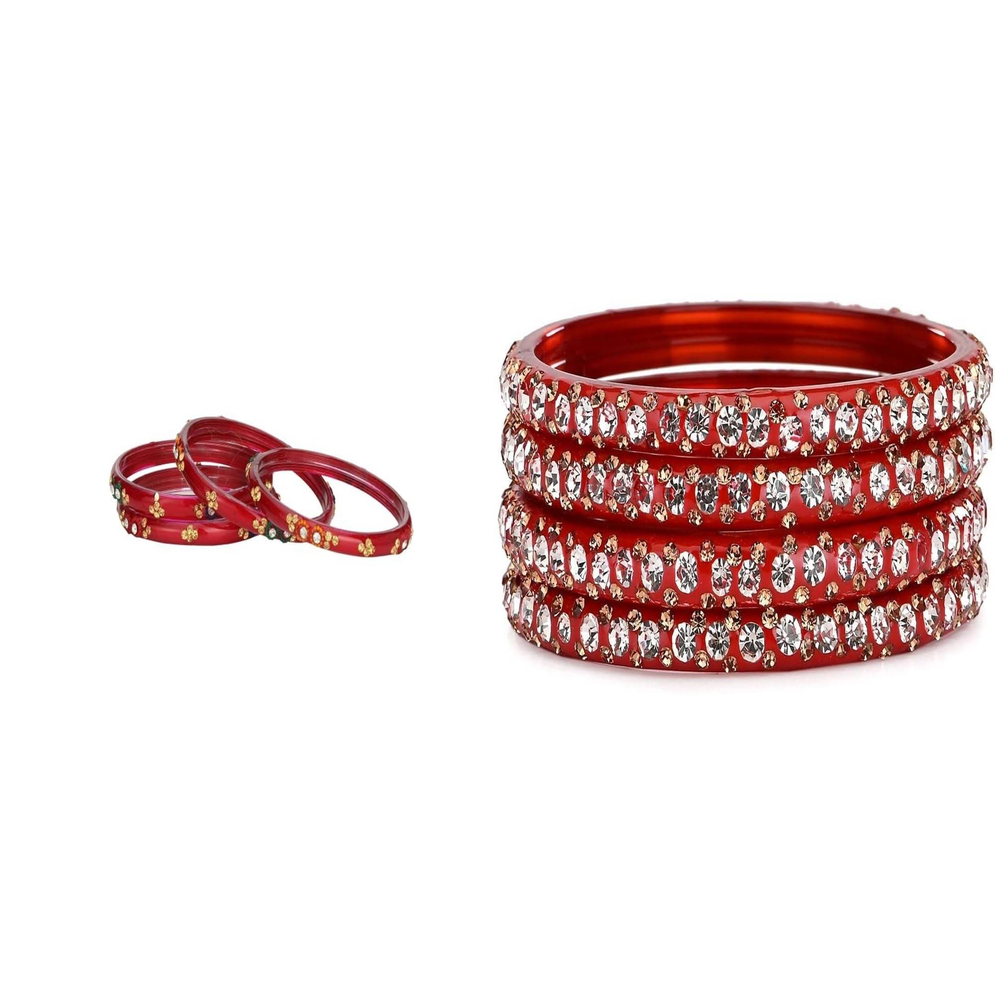 Somil Multicolor Bangle Set ( Pack of 2 ) Somil Multicolor Bangle Set ( Pack of 2 )