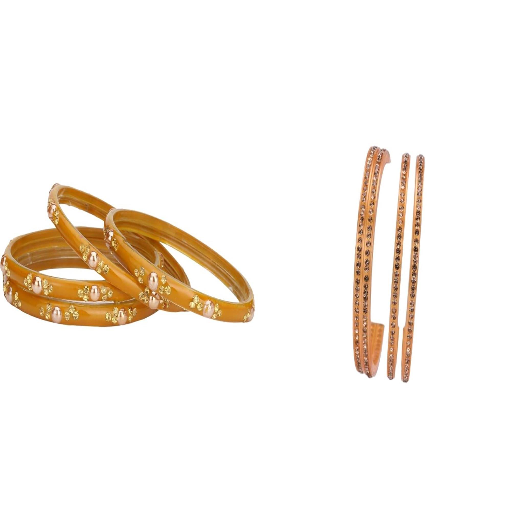 Somil Multicolor Bangle Set ( Pack of 2 )     			Somil Multicolor Bangle Set ( Pack of 2 )