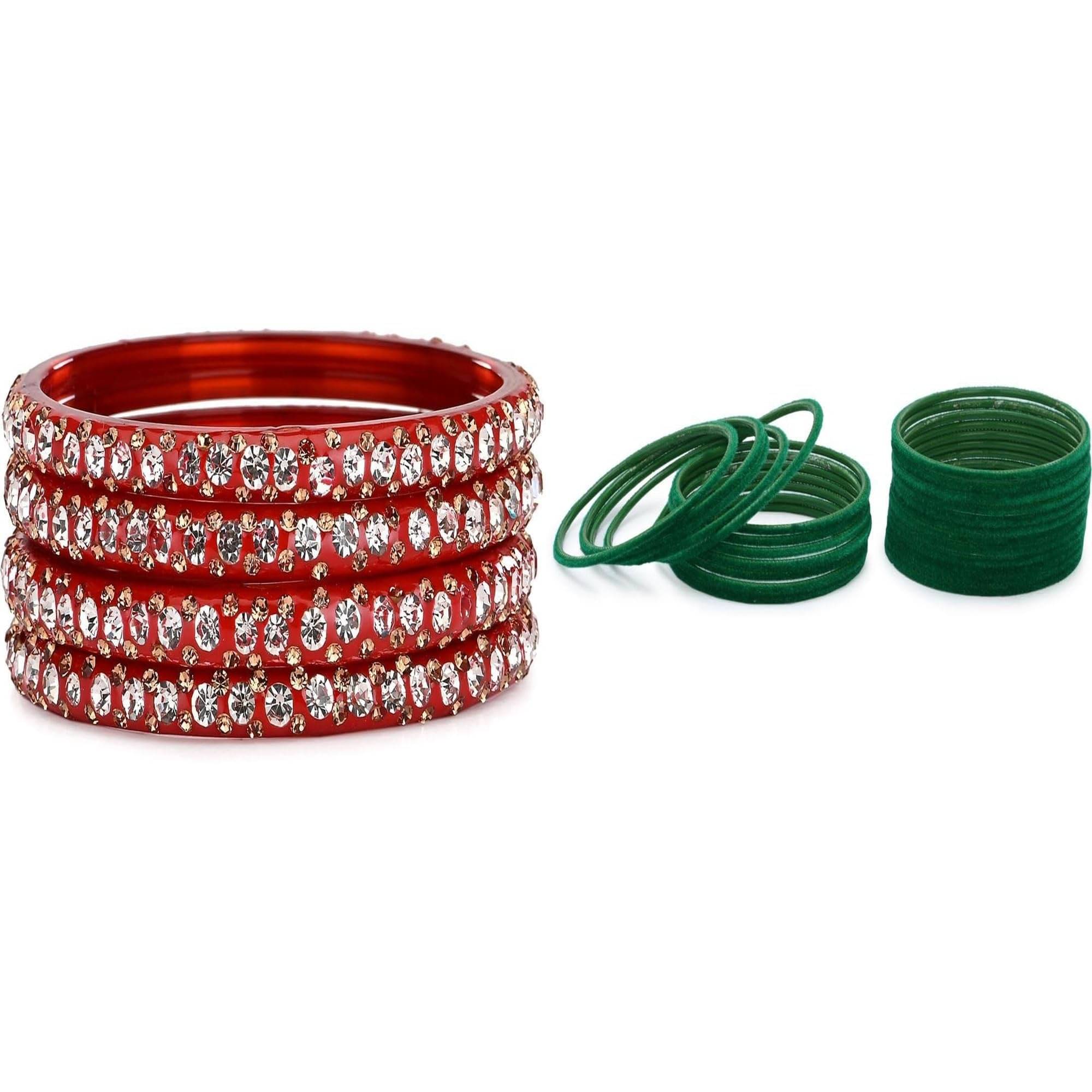 Somil Multicolor Bangle Set ( Pack of 2 ) Somil Multicolor Bangle Set ( Pack of 2 )