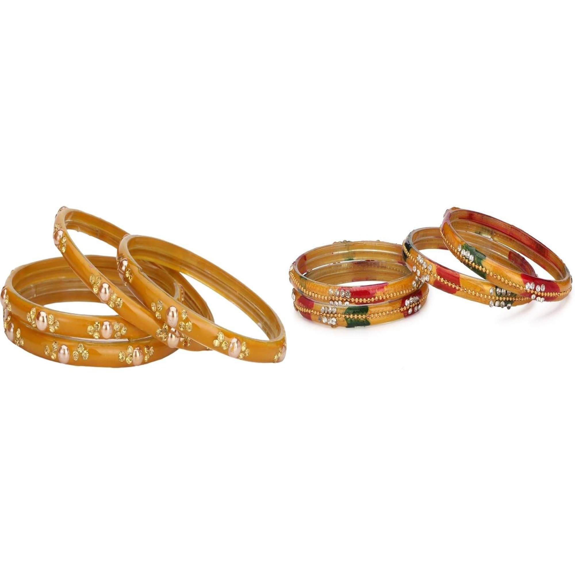 Somil Multicolor Bangle Set ( Pack of 2 ) Somil Multicolor Bangle Set ( Pack of 2 )