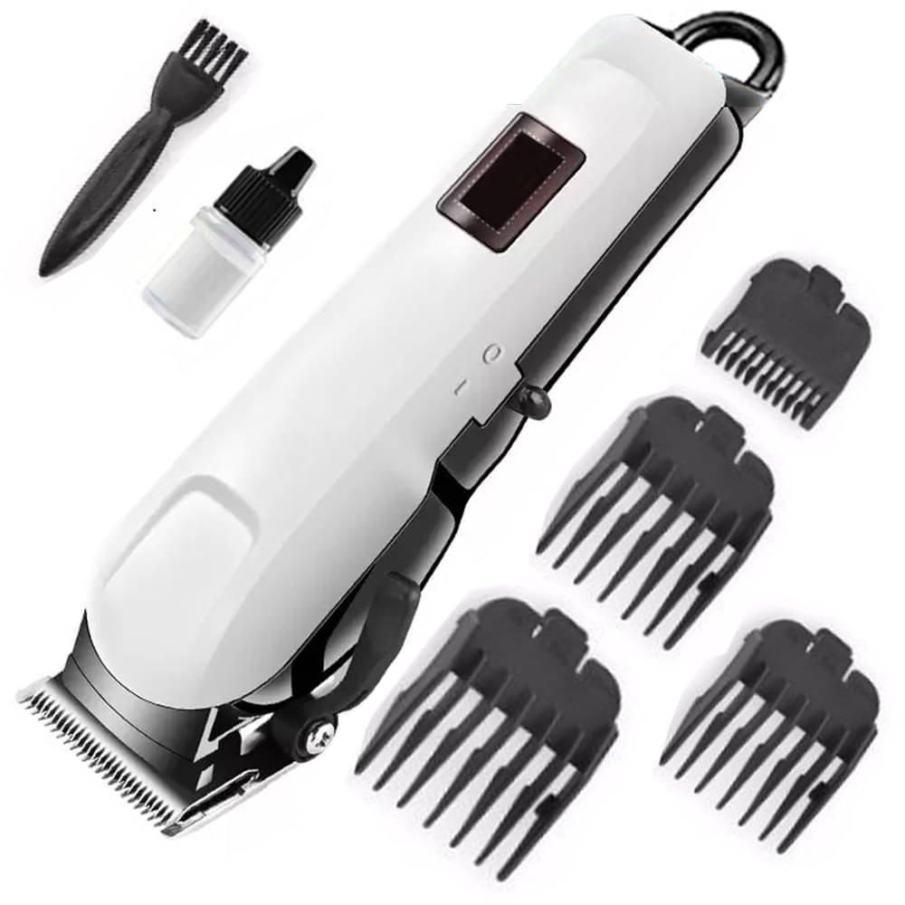     			CRS trimmer for men White Cordless Beard Trimmer With 120 minutes Runtime