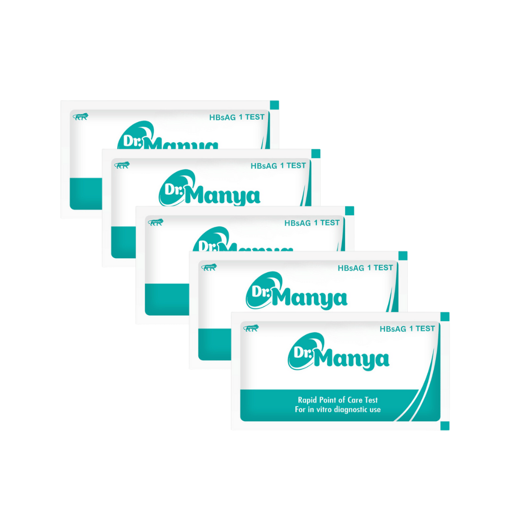     			Dr. Manya HBsAg Test Kit – Pack of 5 | One-Step Hepatitis B Screening | Accurate & Reliable Results