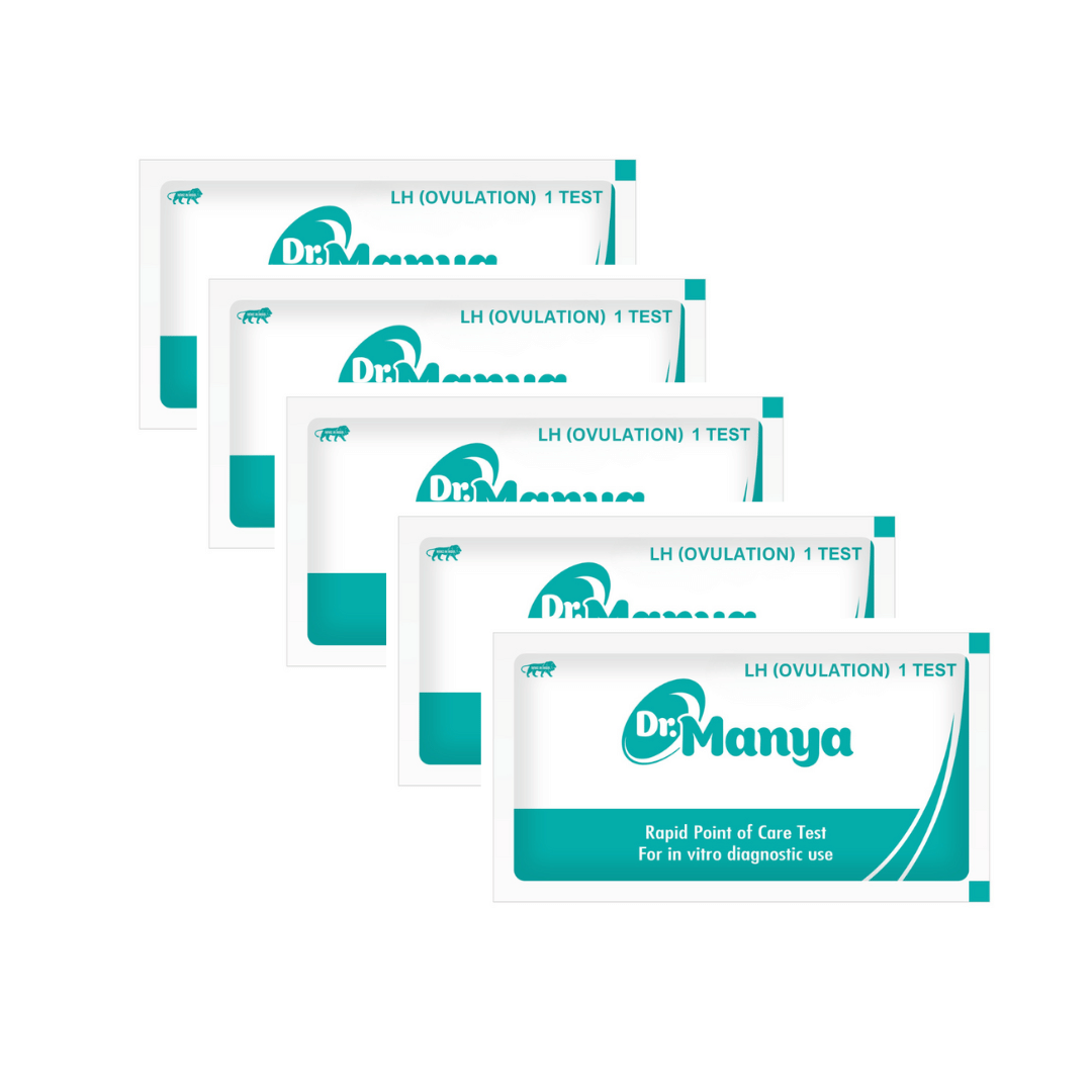     			Dr. Manya LH Ovulation Test Kit – Pack of 5 | Reliable LH Surge Detection | Plan with Confidence