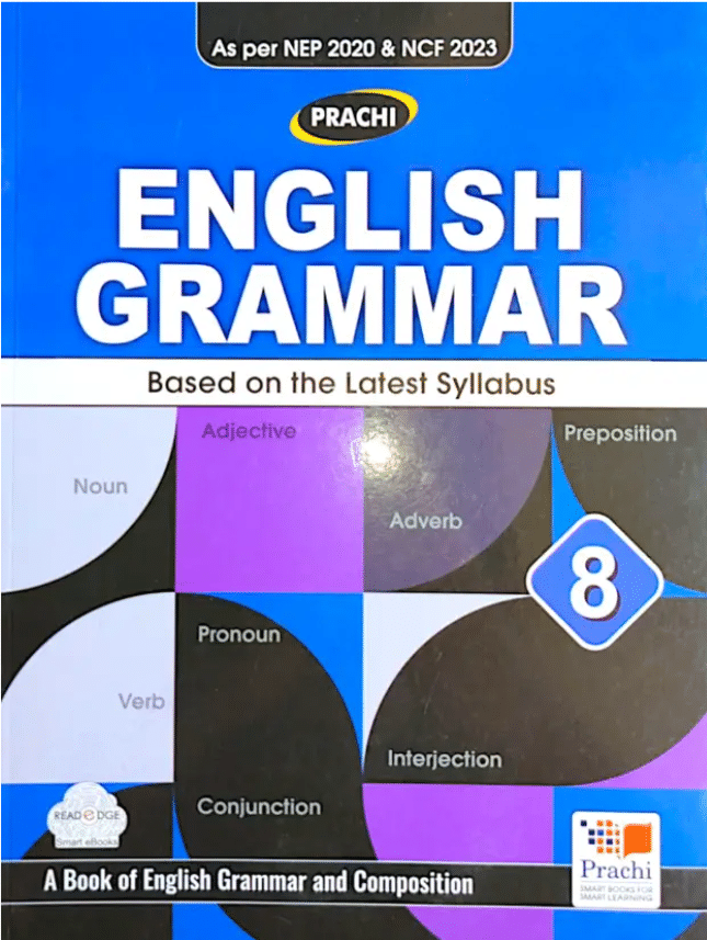     			ENGLISH GRAMMAR CLASS 8 ( BASED ON THE LATEST SYLLABUS )