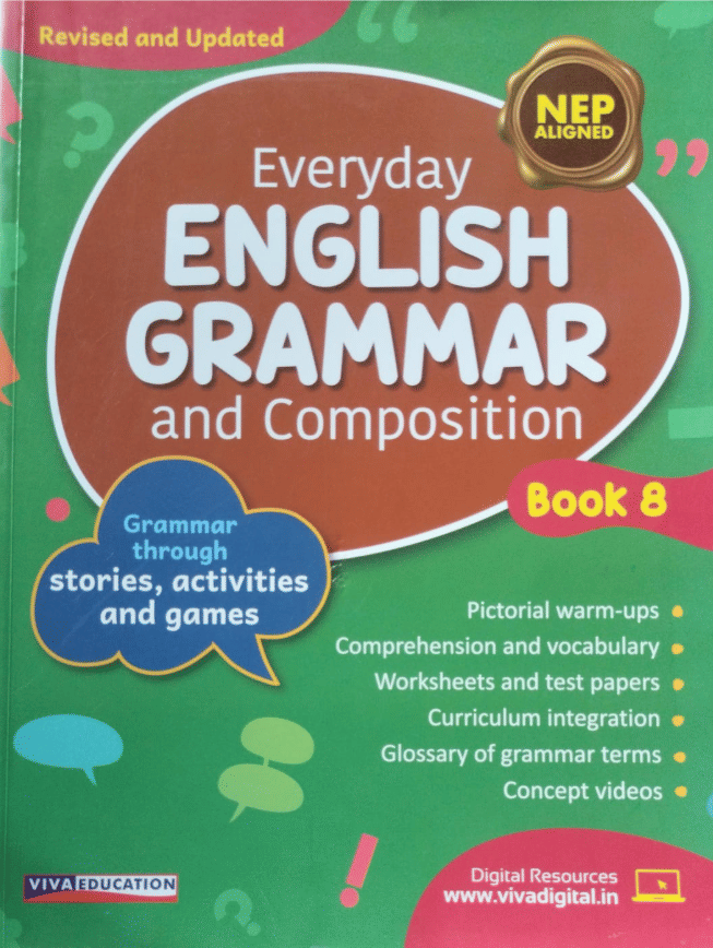 EVERYDAY ENGLISH GRAMMAR AND COMPOSITION CLASS 8 EVERYDAY ENGLISH GRAMMAR AND COMPOSITION CLASS 8