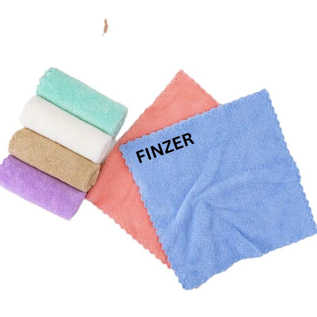    			FINZER WOMEN'S COTTON HAND TOWEL (PACK OF 5)