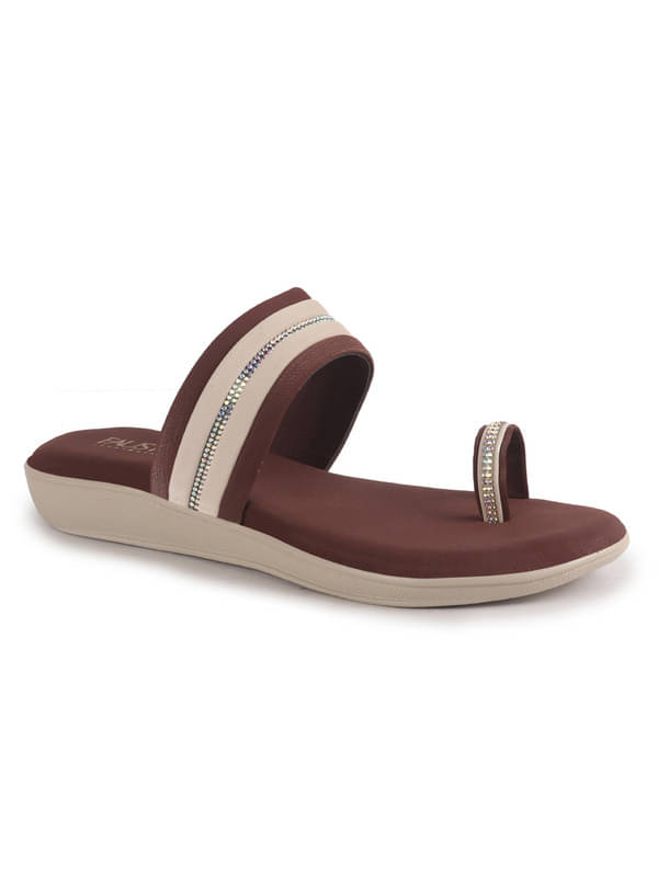     			Fausto Brown Women's Flats