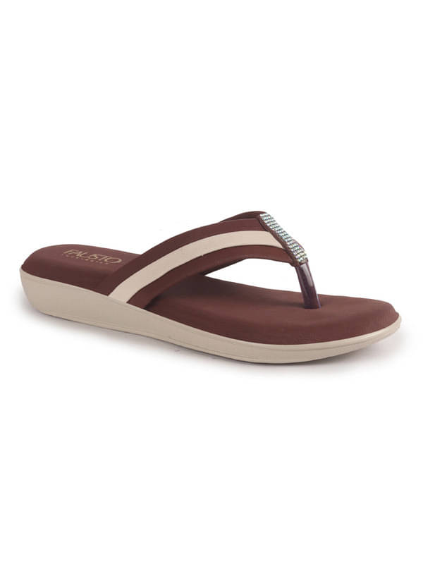     			Fausto Brown Women's Flats