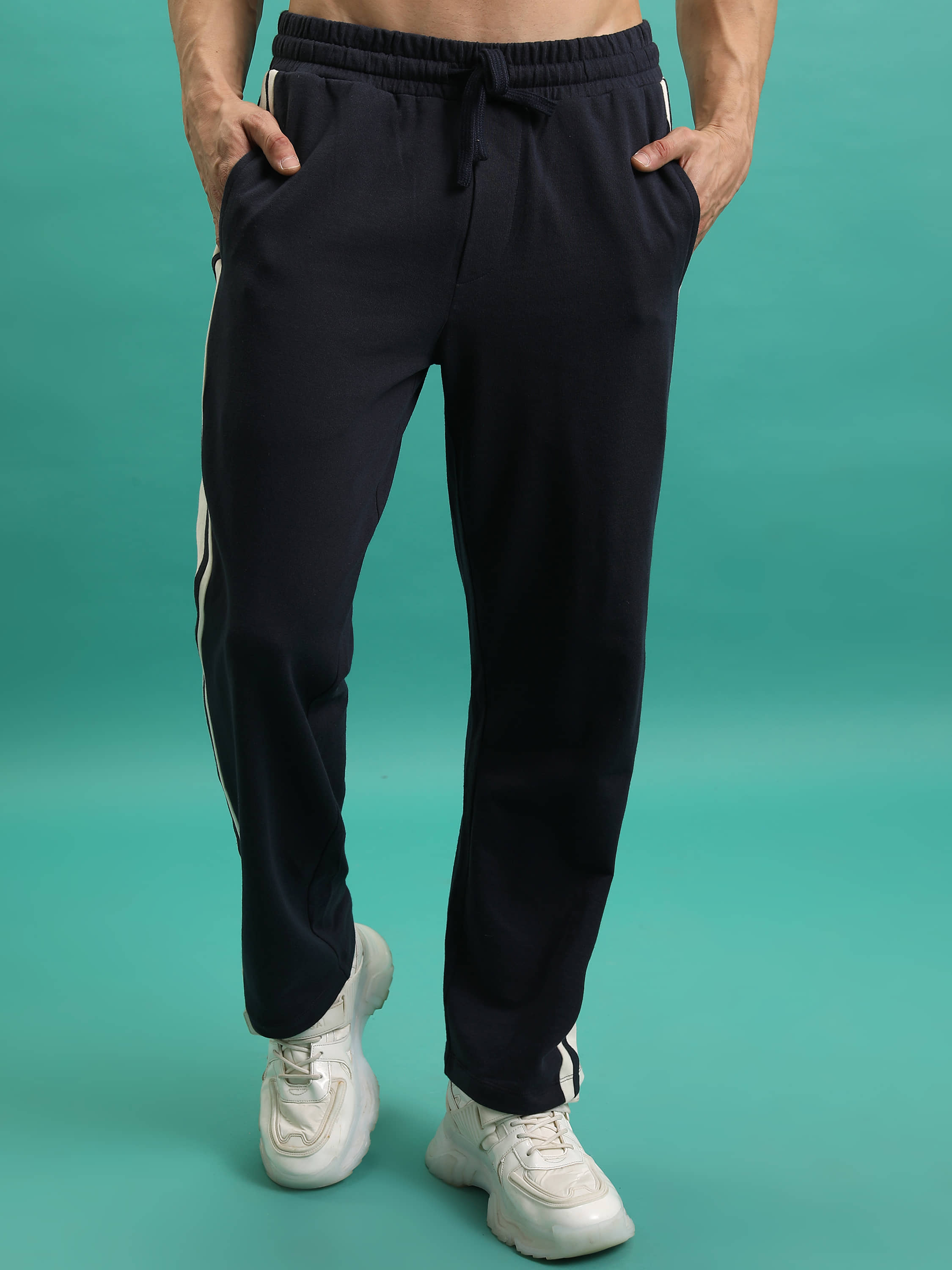 Highlander Blue Polyester Men's Trackpants ( Pack of 1 ) - Track Pants | Buy online on ZillyBuy