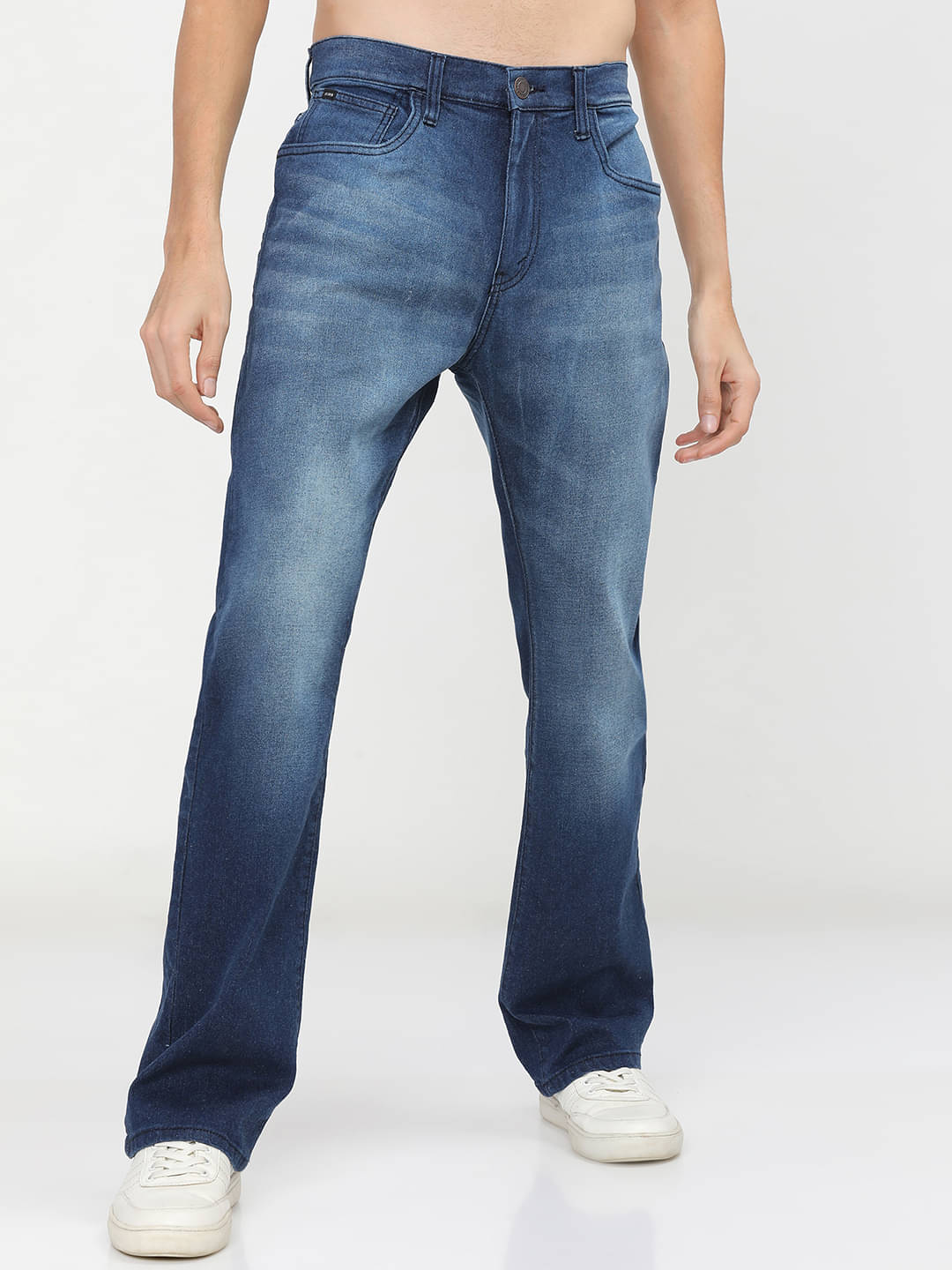     			Highlander Bootcut Men's Jeans - Indigo Blue ( Pack of 1 )