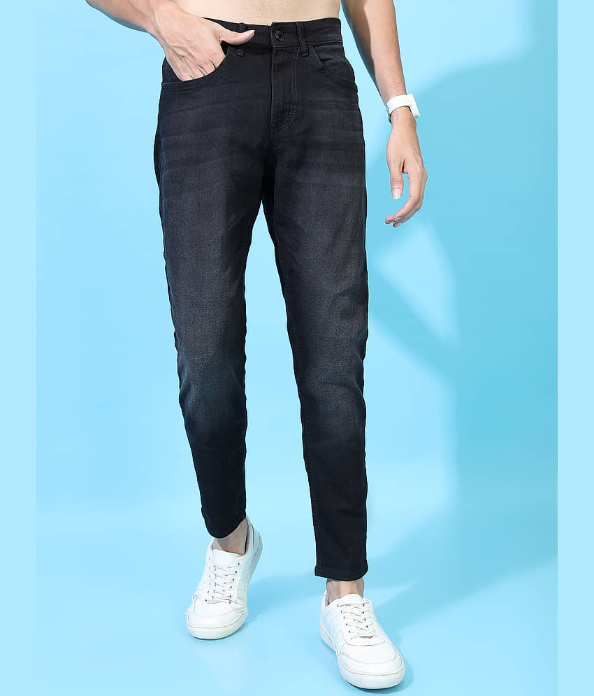 Highlander Tapered Men's Jeans - Black ( Pack of 1 )