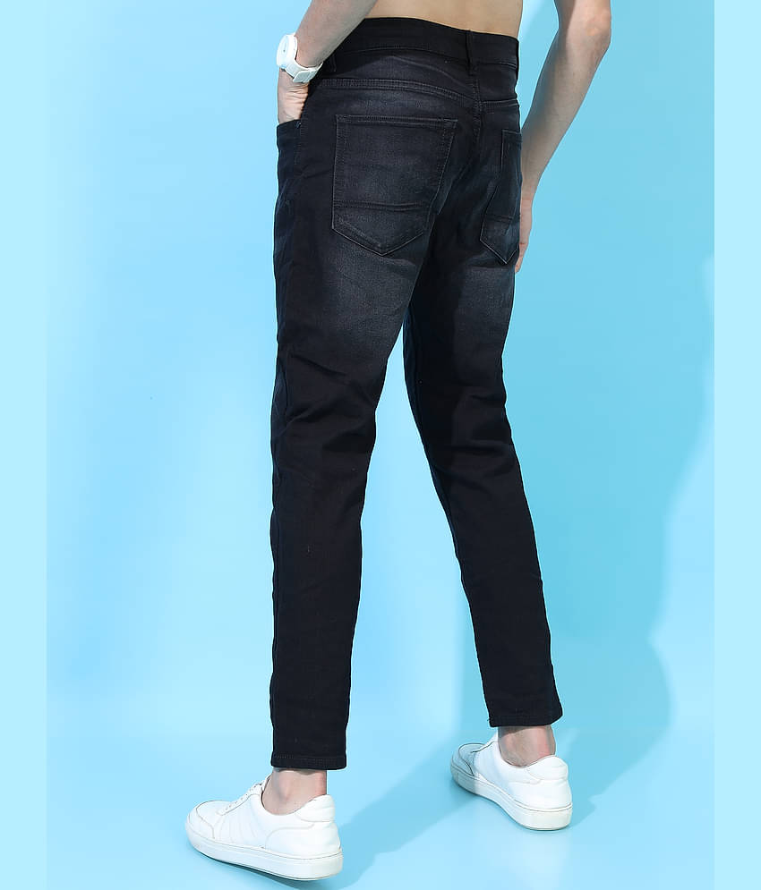 Highlander Tapered Men's Jeans - Black ( Pack of 1 )