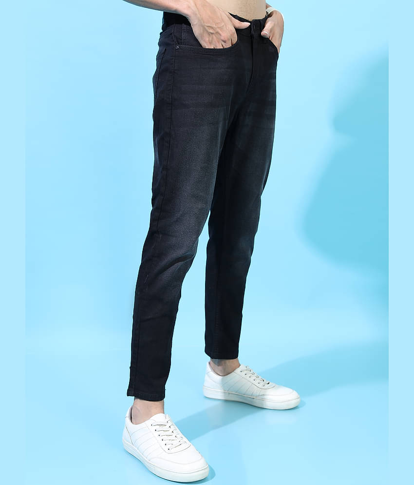 Highlander Tapered Men's Jeans - Black ( Pack of 1 )