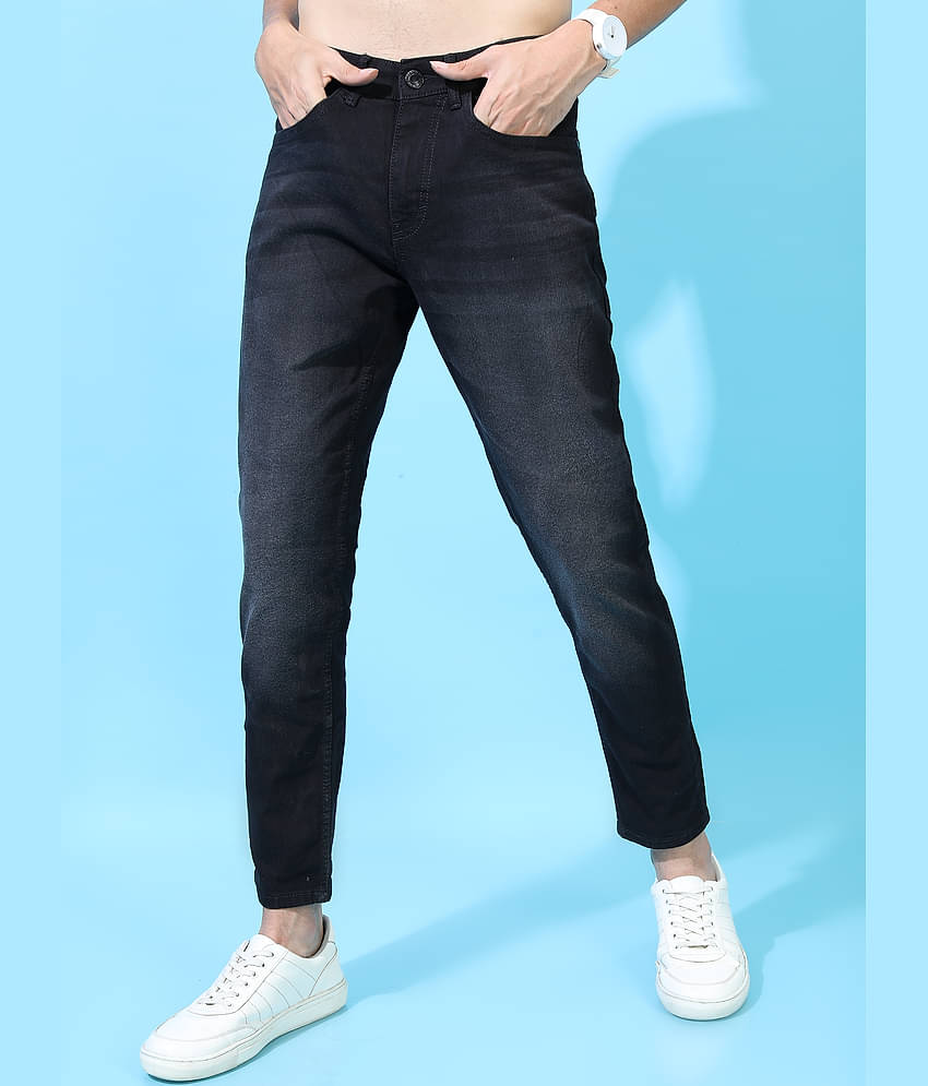 Highlander Tapered Men's Jeans - Black ( Pack of 1 )