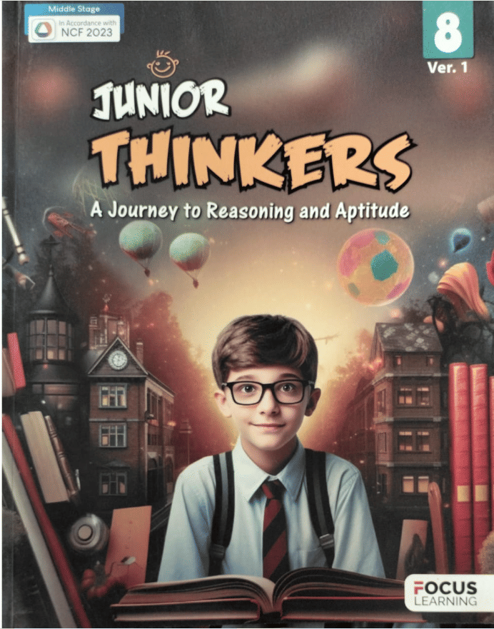     			JUNIOR THINKERS CLASS 8 ( A JOURNEY TO RESONING AND APTITUDE )