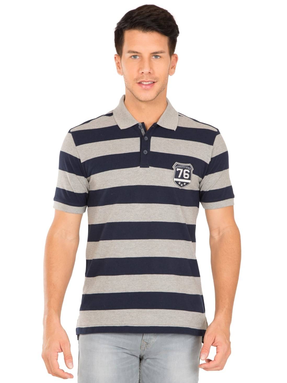 Jockey Men Cotton Regular Fit Solid Polo T Shirt ( Multicolor ) Jockey Men Cotton Regular Fit Solid Polo T Shirt ( Multicolor )
