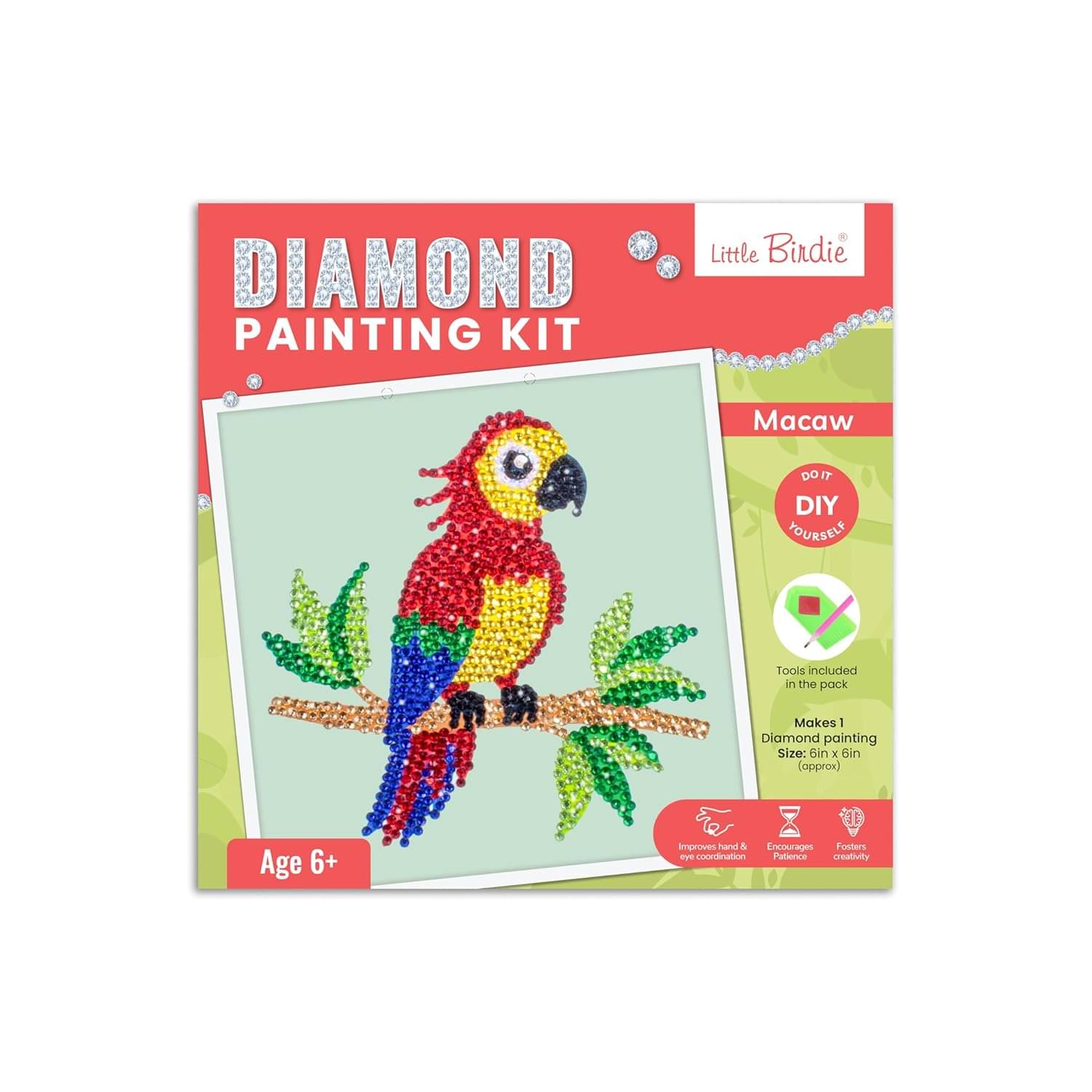    			Little Birdie Stamps & Painting Do-It-Yourself Kit
