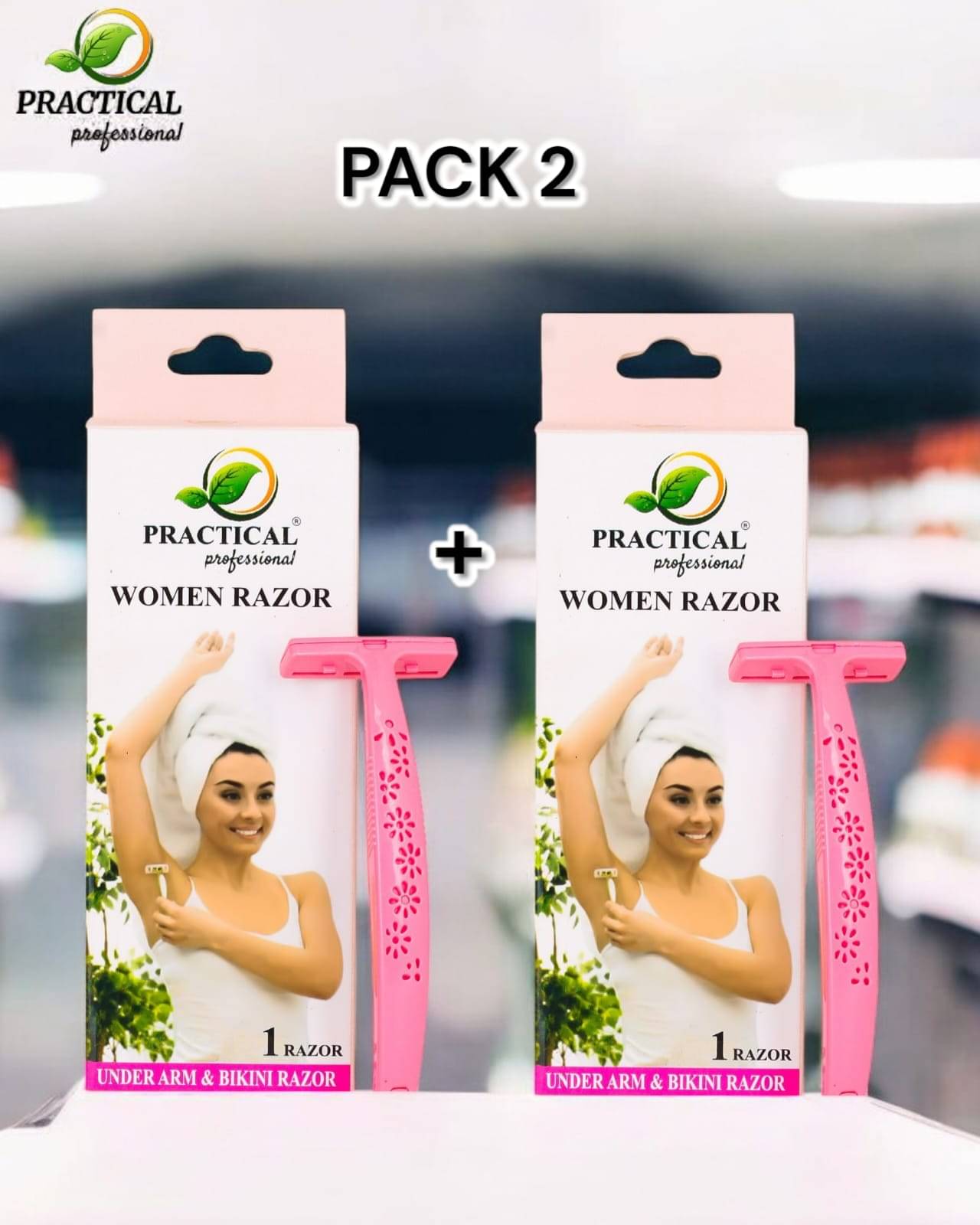 Practical Disposable Razor ( Pack of 2 ) Practical Disposable Razor ( Pack of 2 )