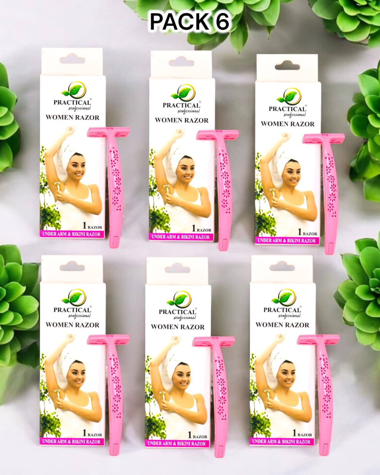 Practical Disposable Razor ( Pack of 6 ) Practical Disposable Razor ( Pack of 6 )