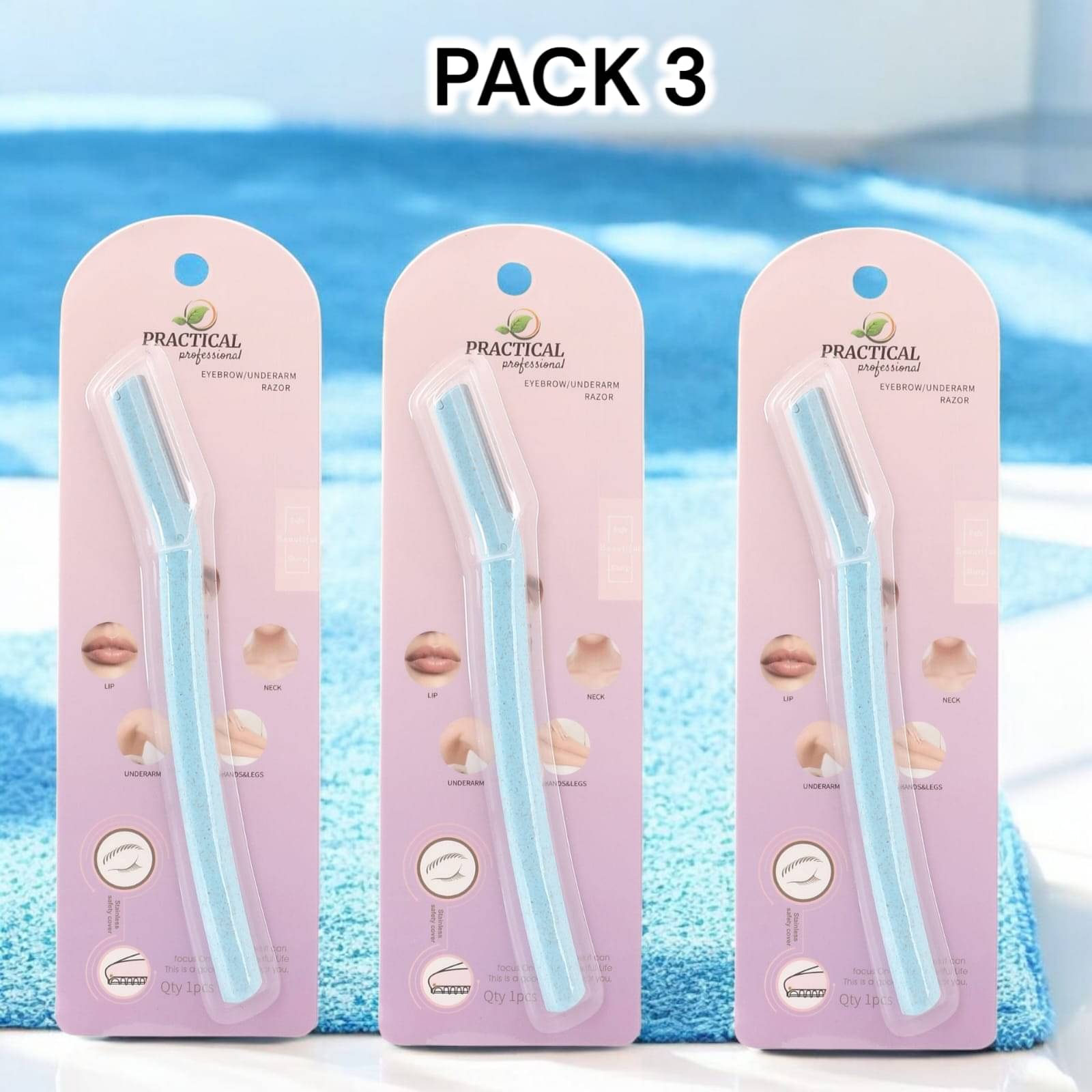 Practical Disposable Razor ( Pack of 3 ) Practical Disposable Razor ( Pack of 3 )