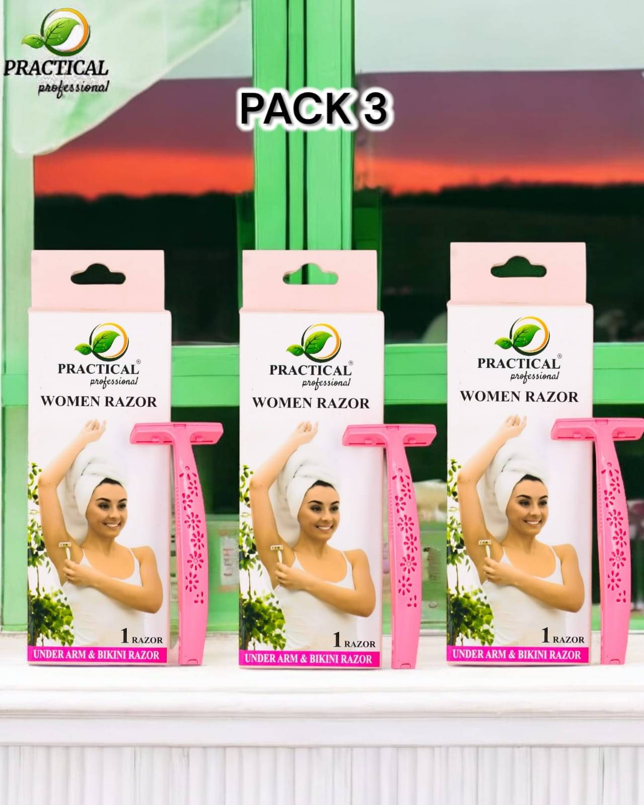 Practical Disposable Razor ( Pack of 3 ) Practical Disposable Razor ( Pack of 3 )