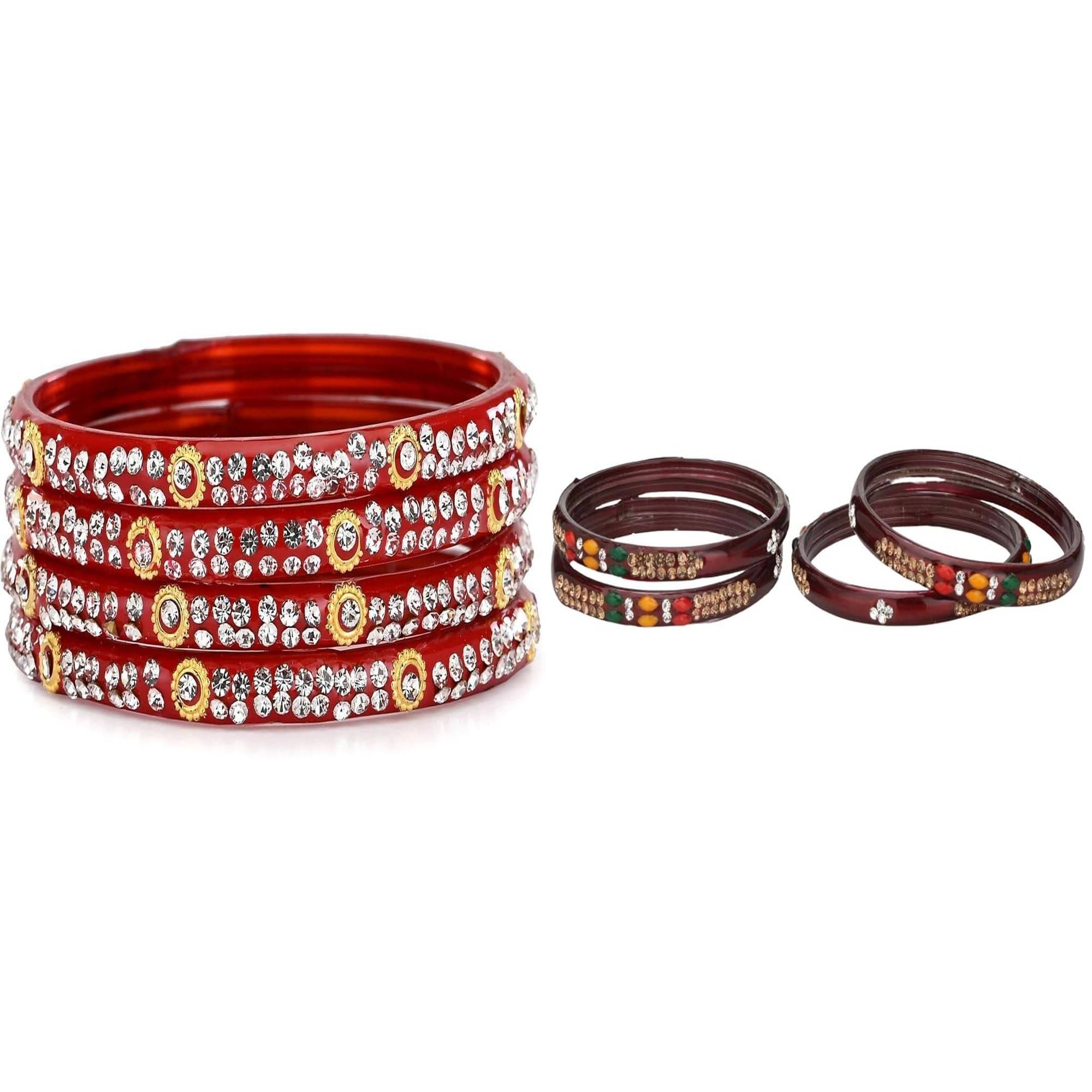 Somil Multicolor Bangle Set ( Pack of 2 ) Somil Multicolor Bangle Set ( Pack of 2 )