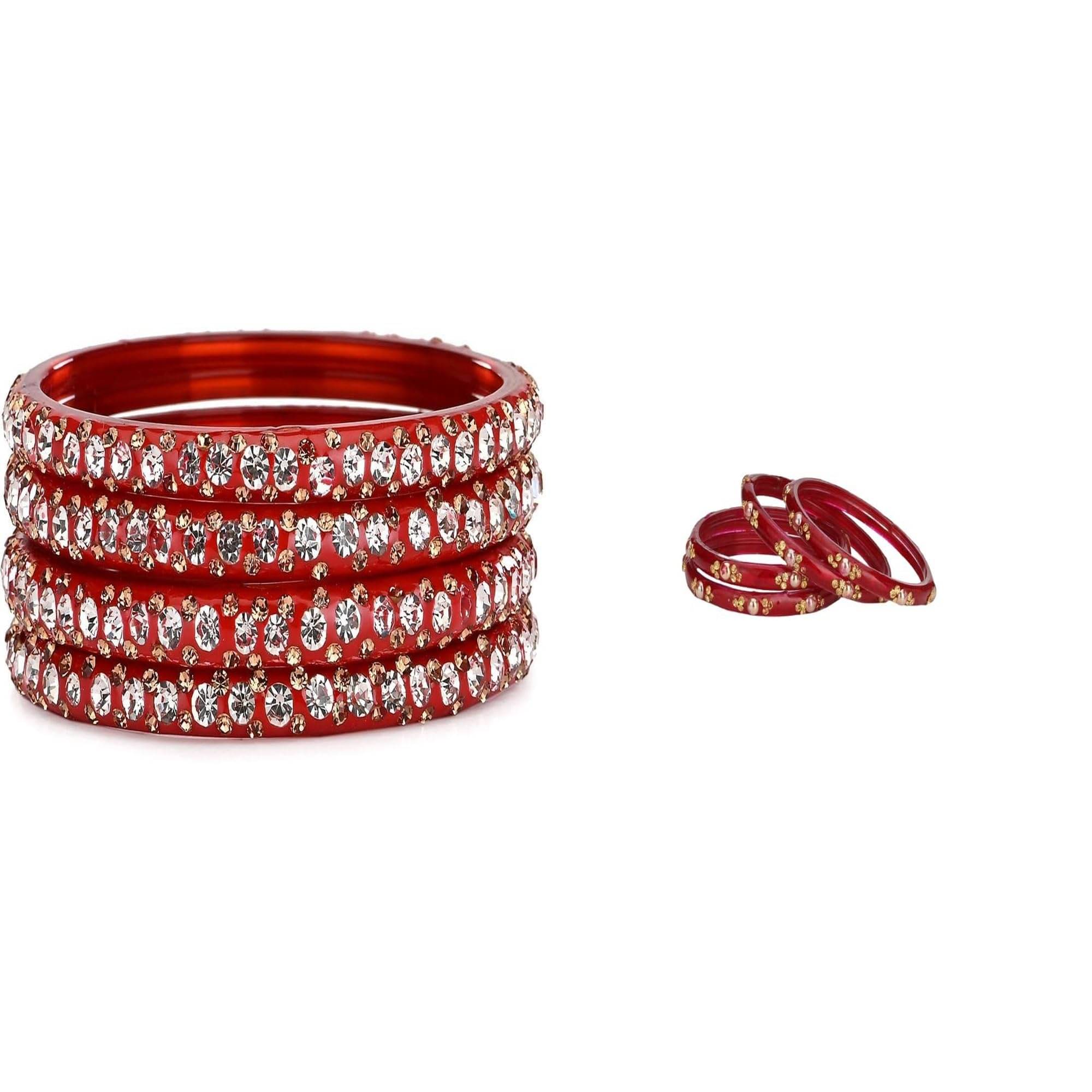 Somil Multicolor Bangle Set ( Pack of 2 ) Somil Multicolor Bangle Set ( Pack of 2 )