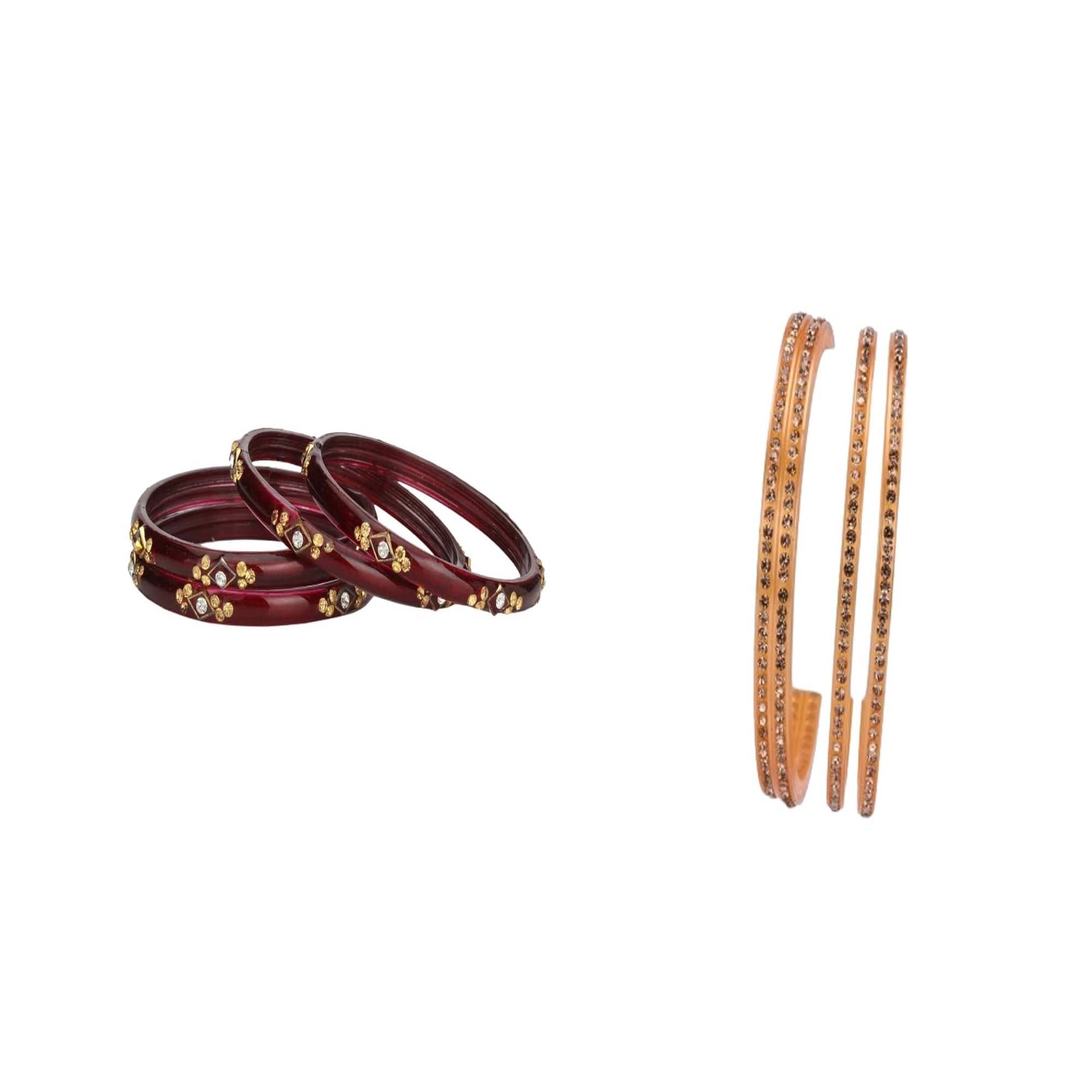 Somil Multicolor Bangle Set ( Pack of 2 ) Somil Multicolor Bangle Set ( Pack of 2 )