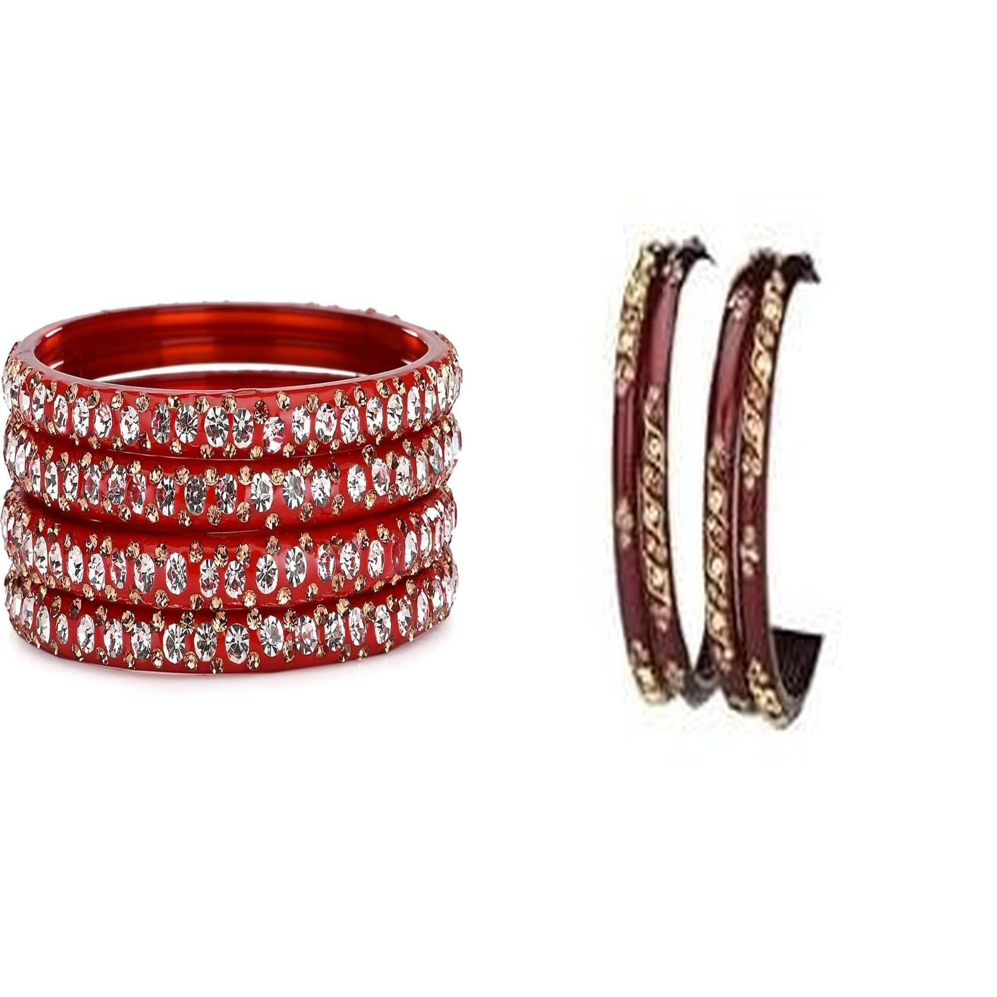     			Somil Multicolor Bangle Set ( Pack of 2 )