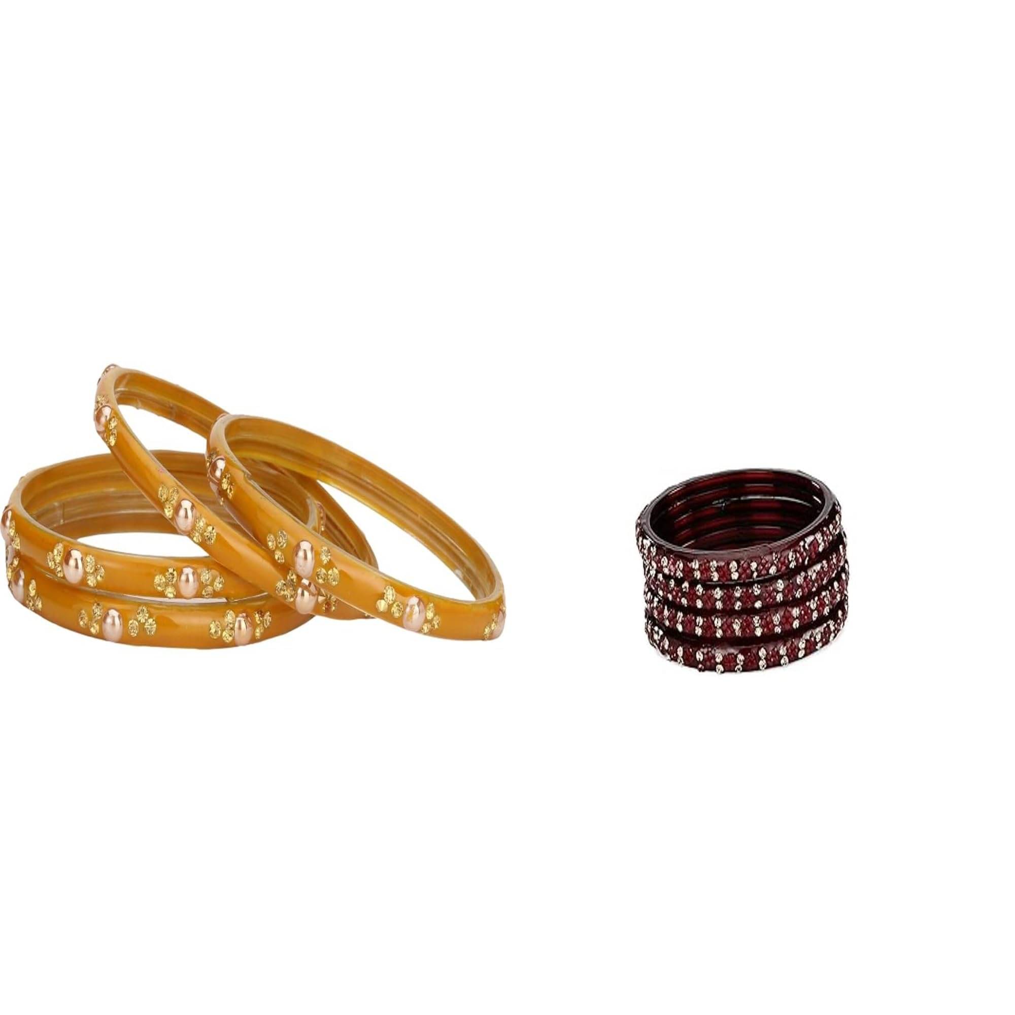 Somil Multicolor Bangle Set ( Pack of 2 ) Somil Multicolor Bangle Set ( Pack of 2 )