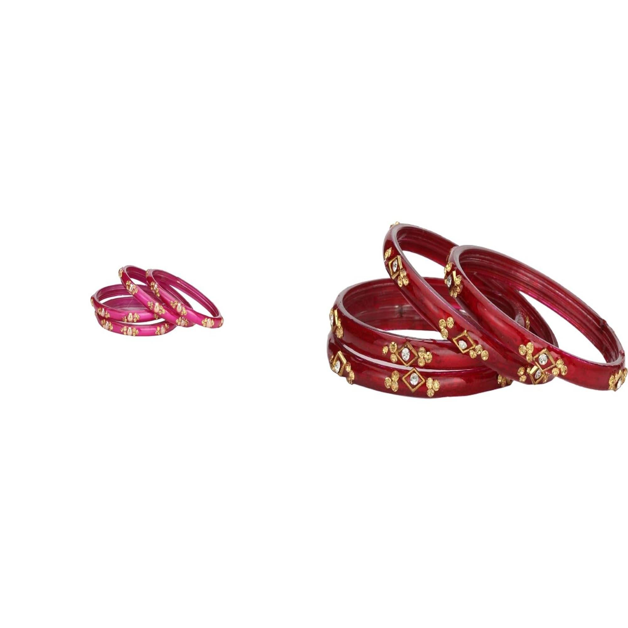 Somil Multicolor Bangle Set ( Pack of 2 ) Somil Multicolor Bangle Set ( Pack of 2 )