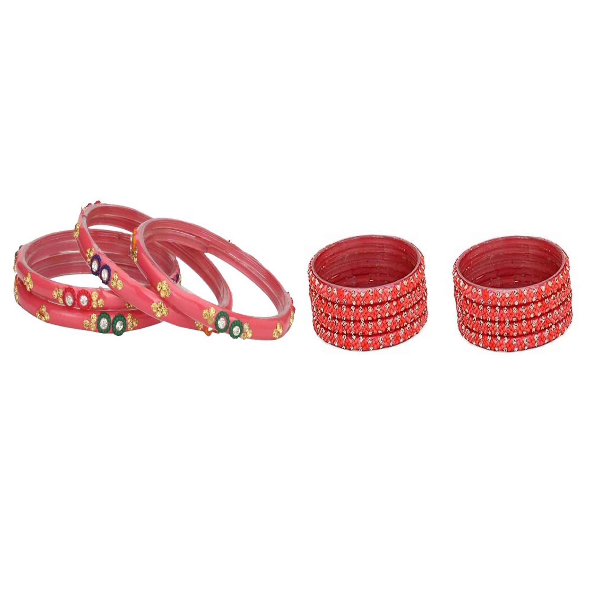 Somil Multicolor Bangle Set ( Pack of 2 )     			Somil Multicolor Bangle Set ( Pack of 2 )