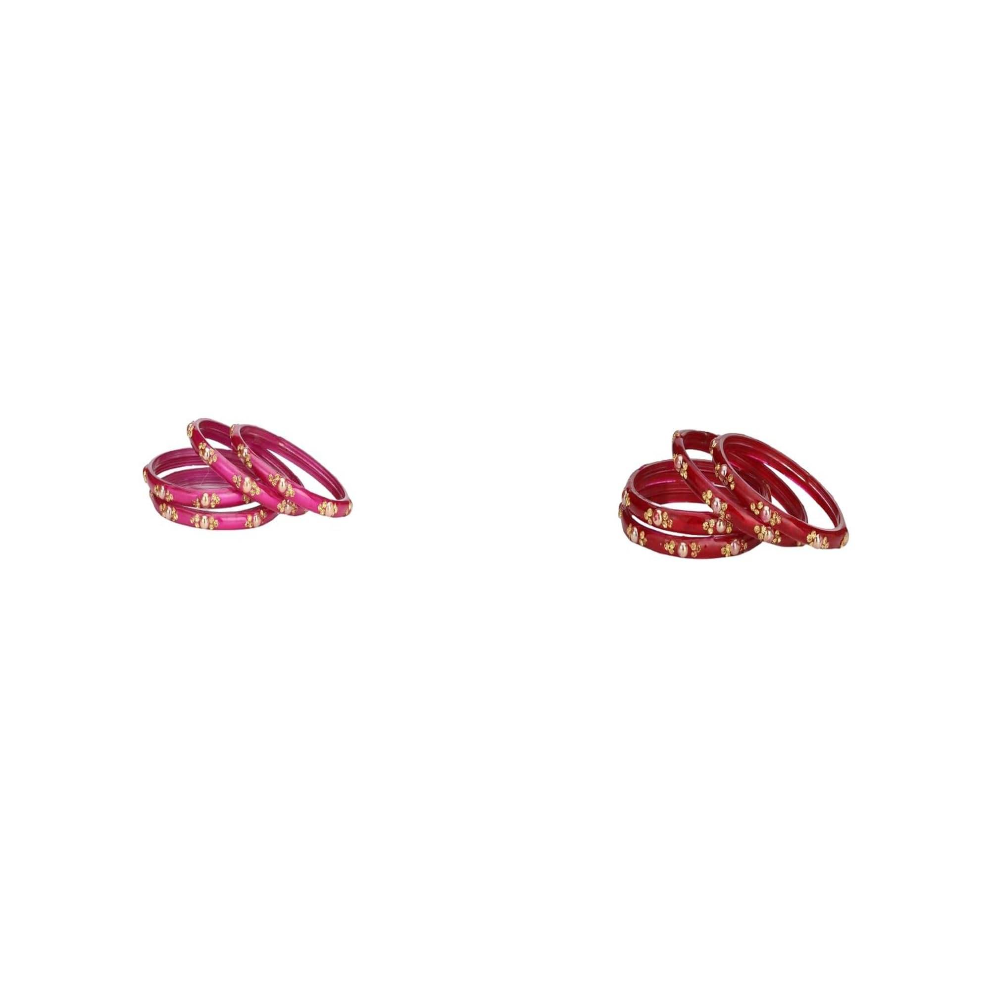 Somil Multicolor Bangle Set ( Pack of 2 ) Somil Multicolor Bangle Set ( Pack of 2 )