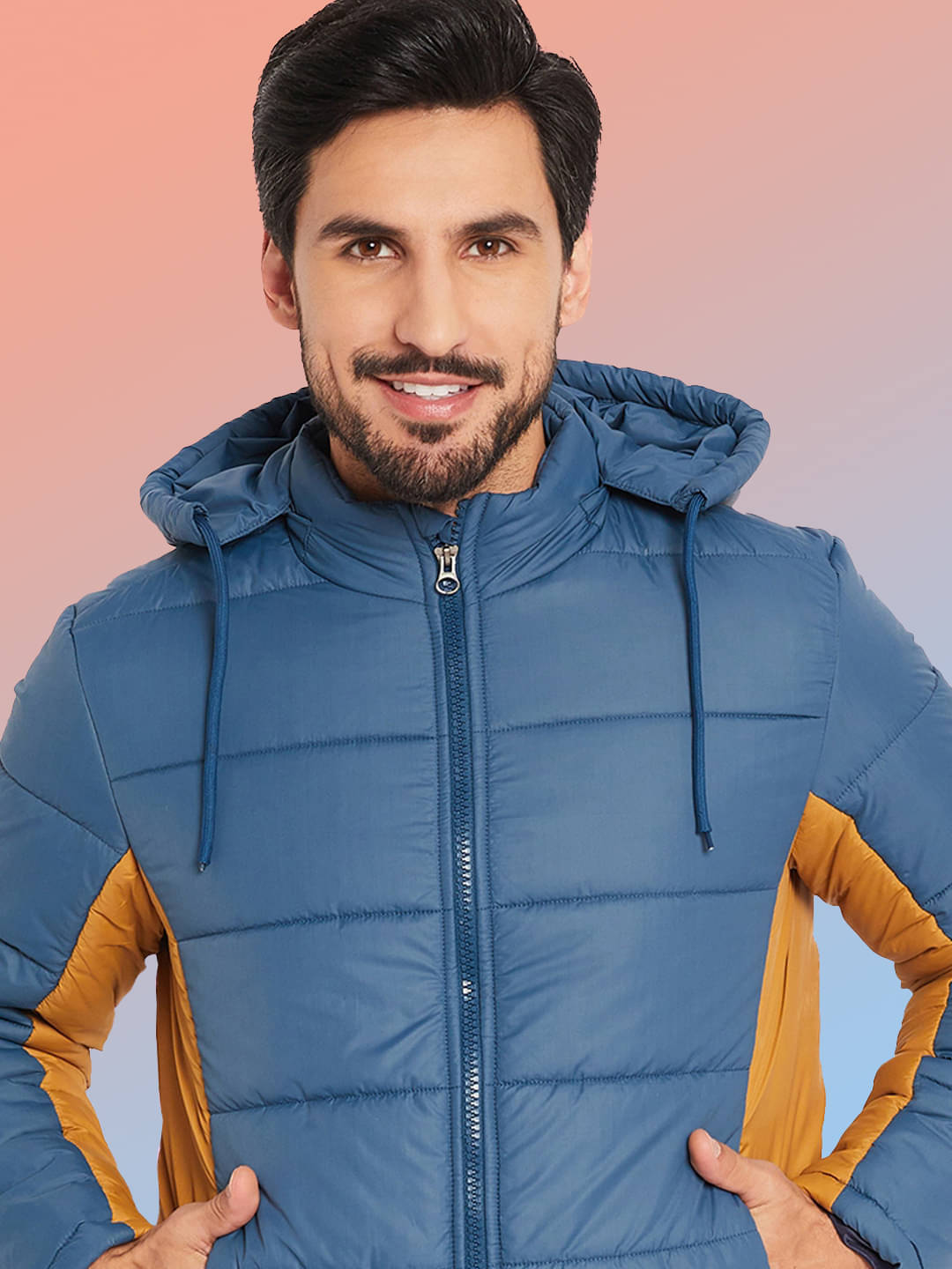 VERO AMORE Polyester Men's Casual Jacket - Navy ( Pack of 2 ) VERO AMORE Polyester Men's Casual Jacket - Navy ( Pack of 2 )