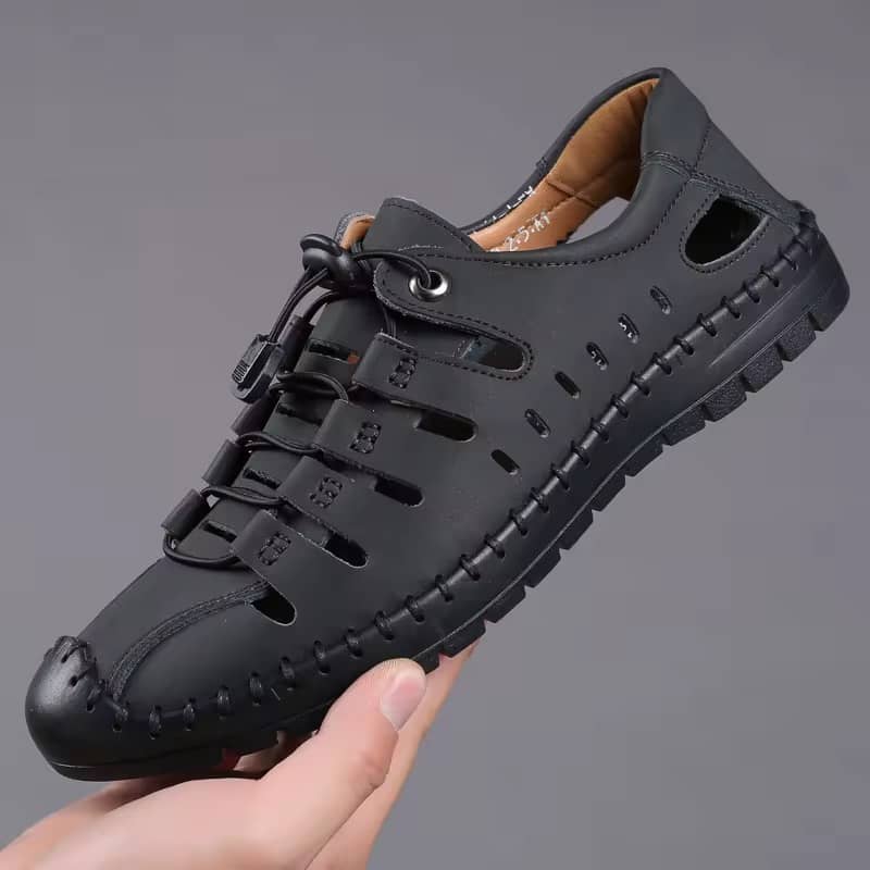 Brothers Gift - Black Men's Sandals