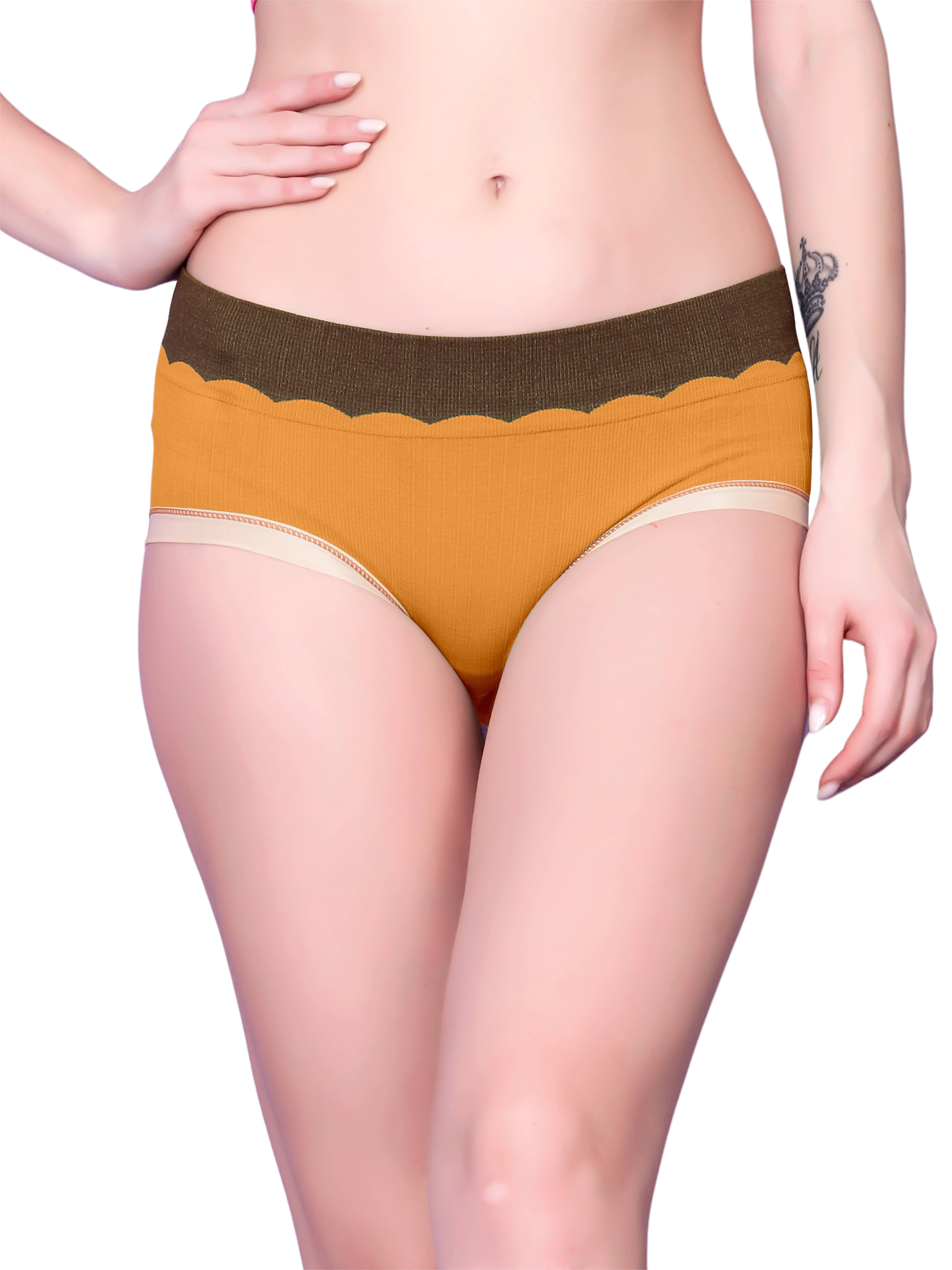 Dealseven Fashion Nylon Hipster ( Yellow , Pack of 1 )     			Dealseven Fashion Nylon Hipster ( Yellow , Pack of 1 )